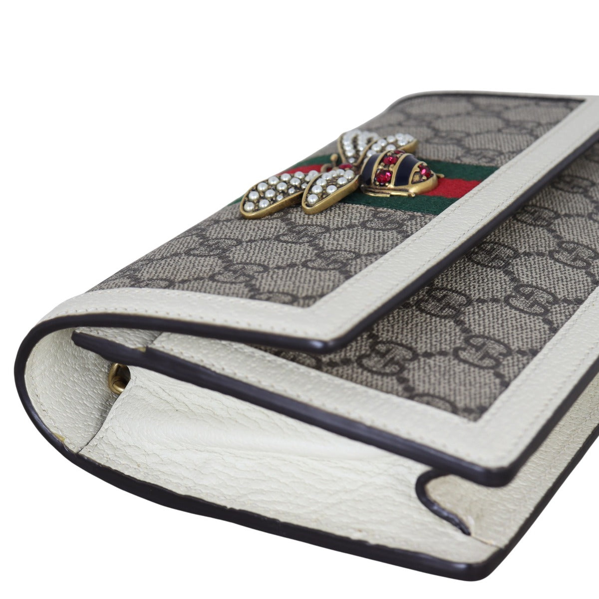 Gucci GG Supreme Queen Margaret Wallet on Chain