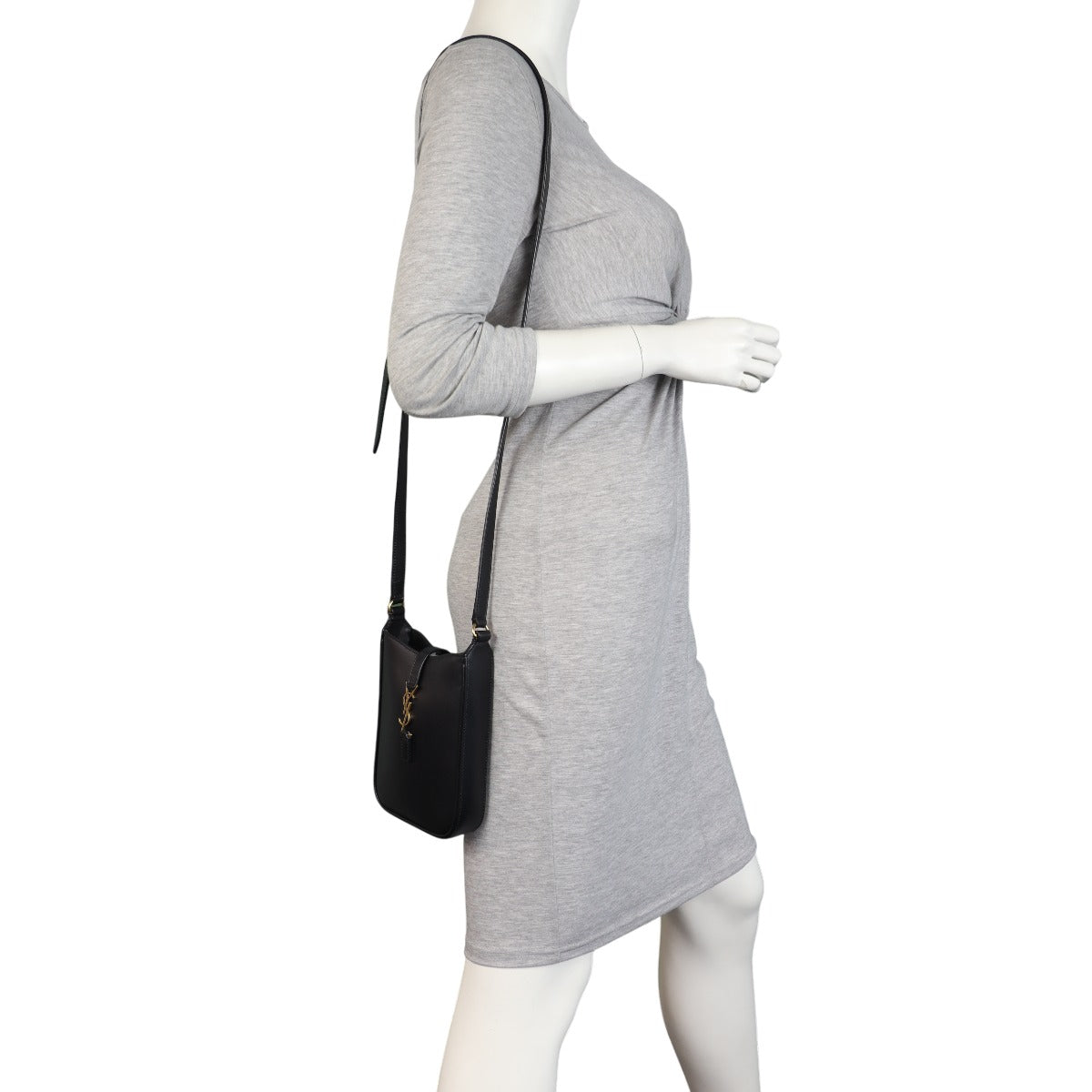 Saint Laurent Le 5 a 7 Mini Vertical Crossbody Bag