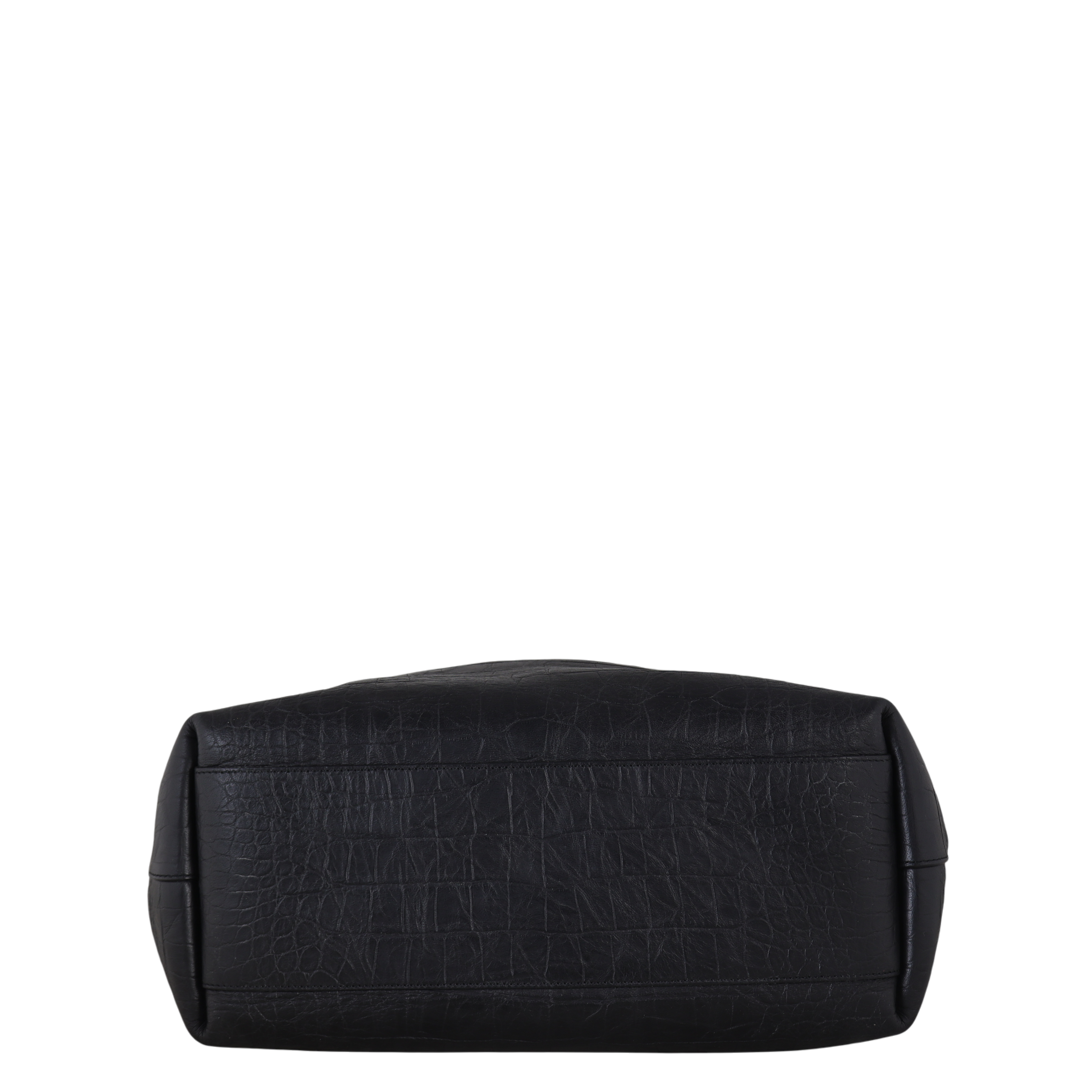 Saint Laurent Shopping Tote Croc Embossed