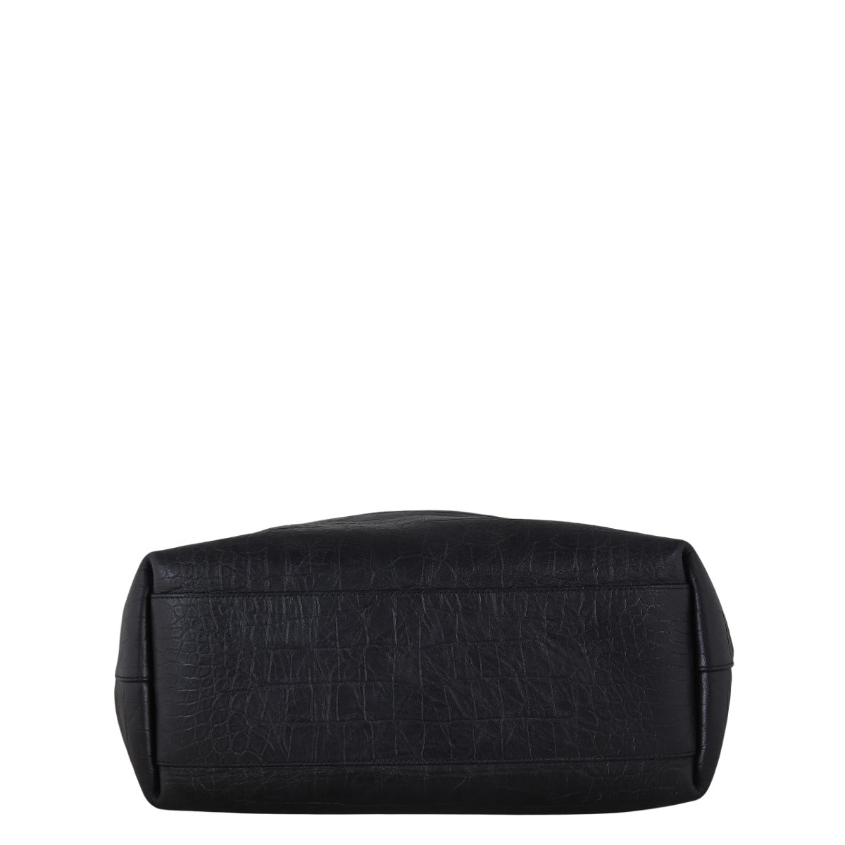 Saint Laurent Shopping Tote Croc Embossed