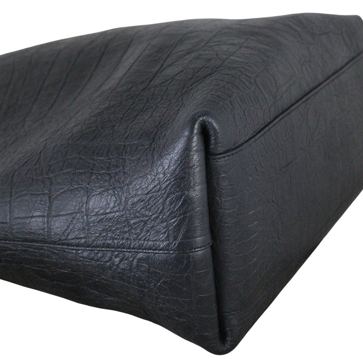 Saint Laurent Shopping Tote Croc Embossed