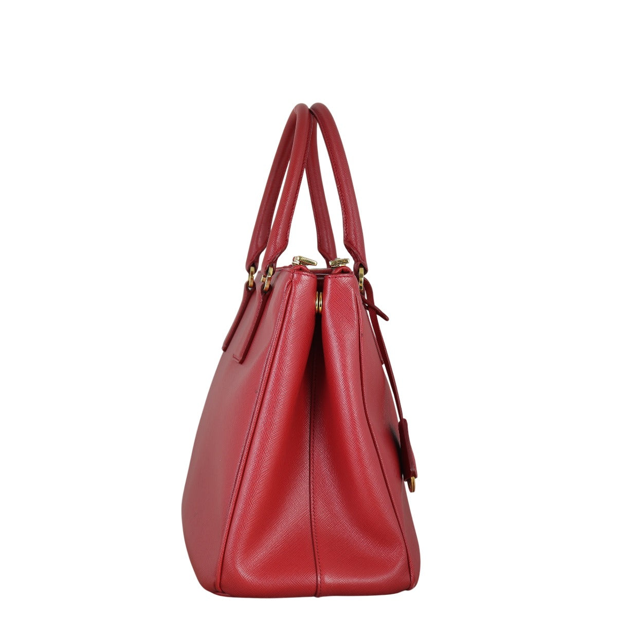 Prada Saffiano Lux Galleria Double Zip Tote Medium