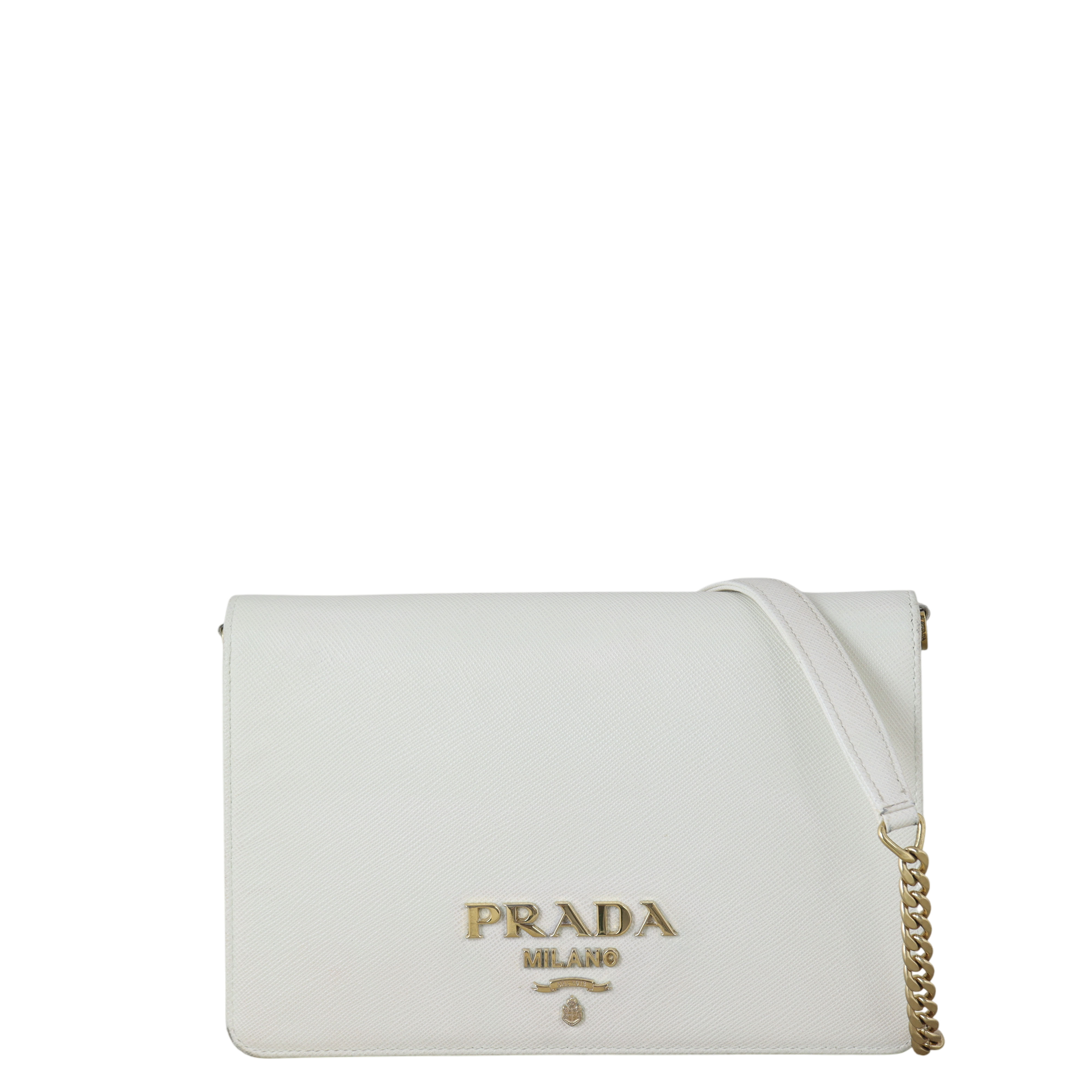 Prada Saffiano Mini Chain Bag