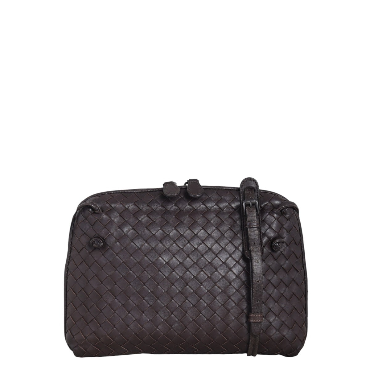 Bottega Veneta Intrecciato Nodini Crossbody