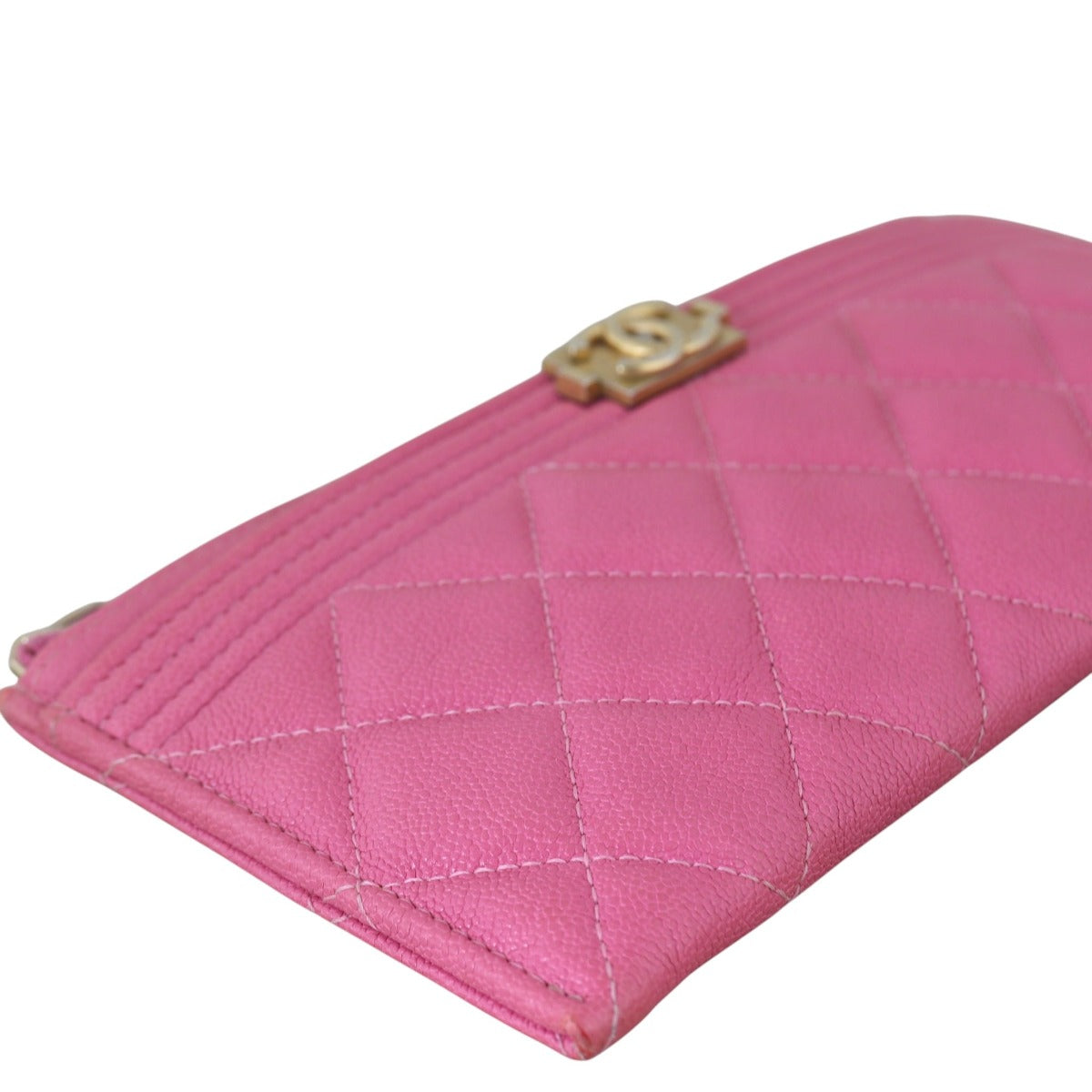 Chanel Boy Long Zipped Wallet