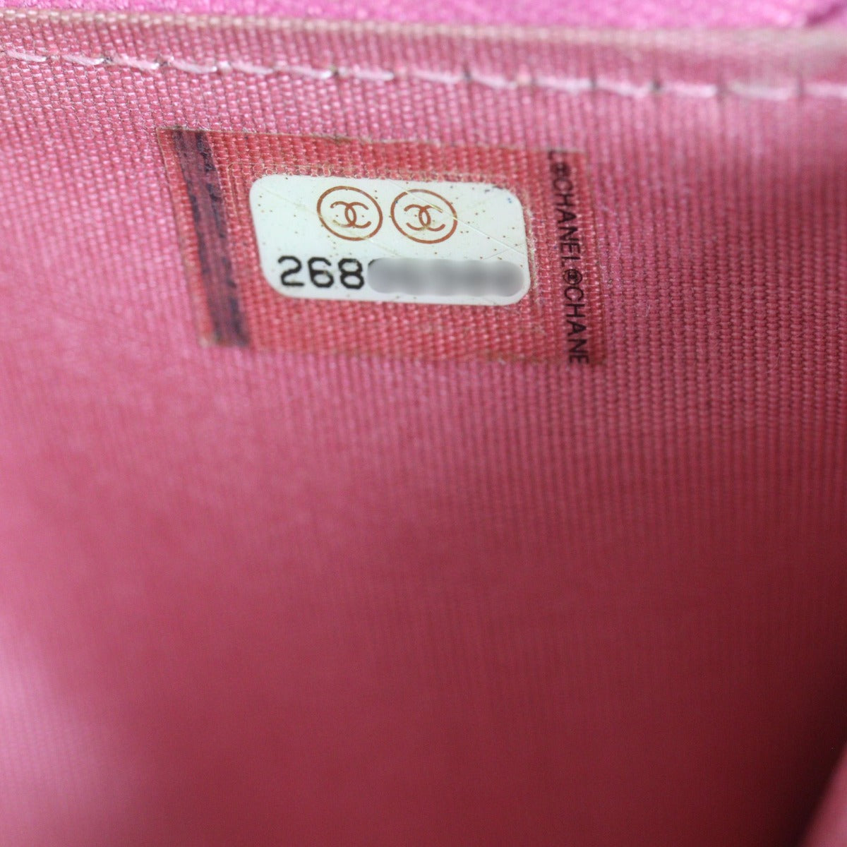 Chanel Boy Long Zipped Wallet