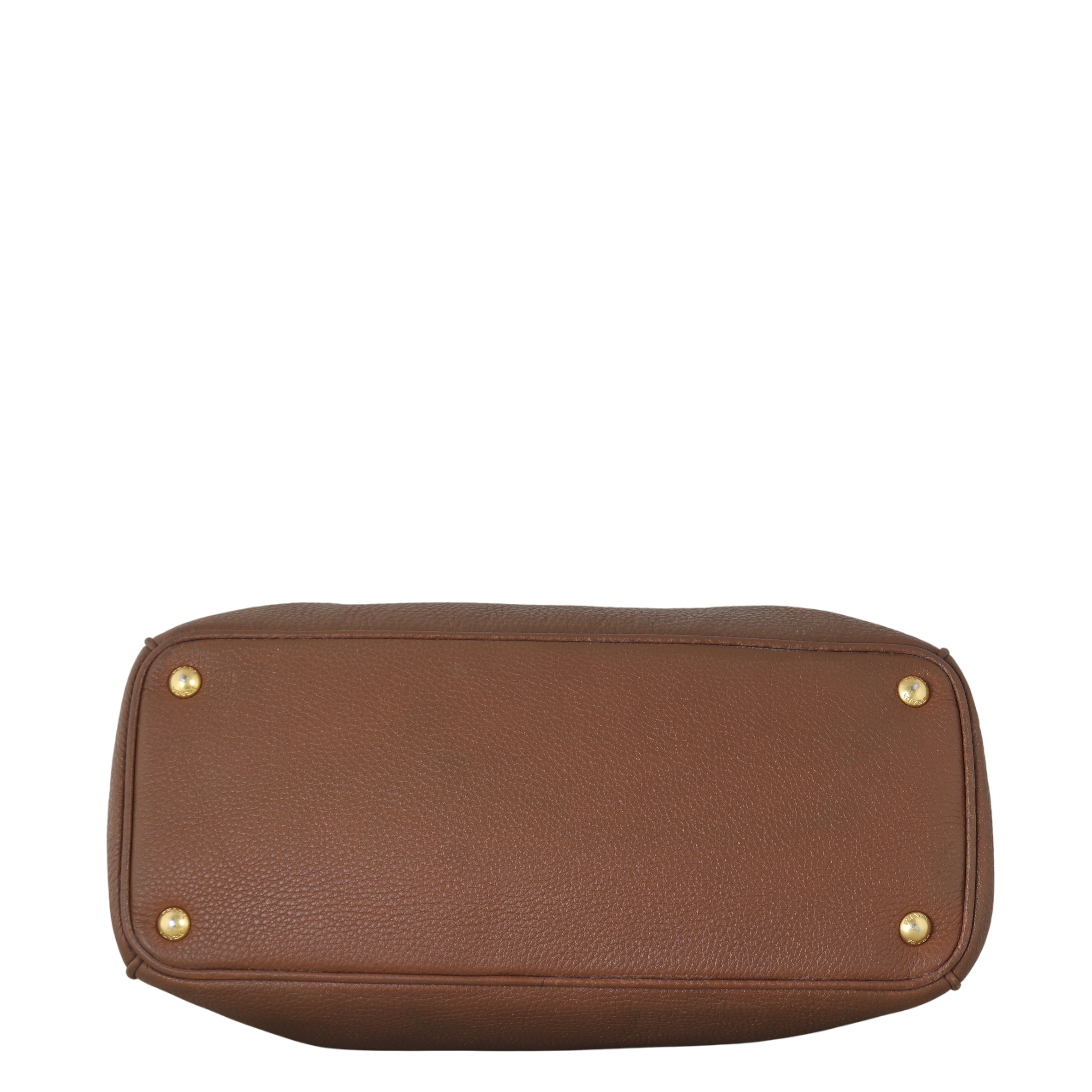 Prada Vitello Daino Double Zip Tote