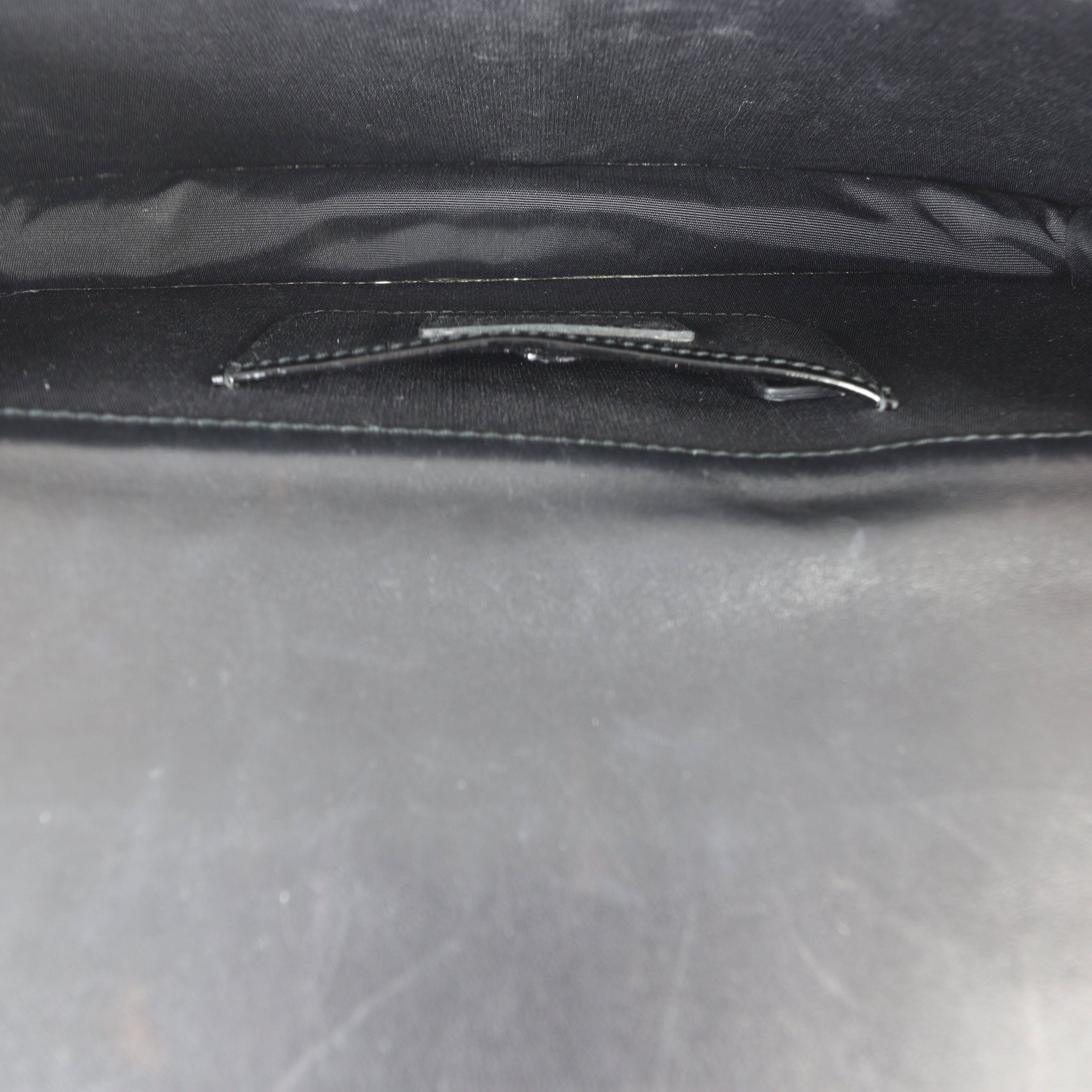 Dior Lady Dior Chain Wallet Patent