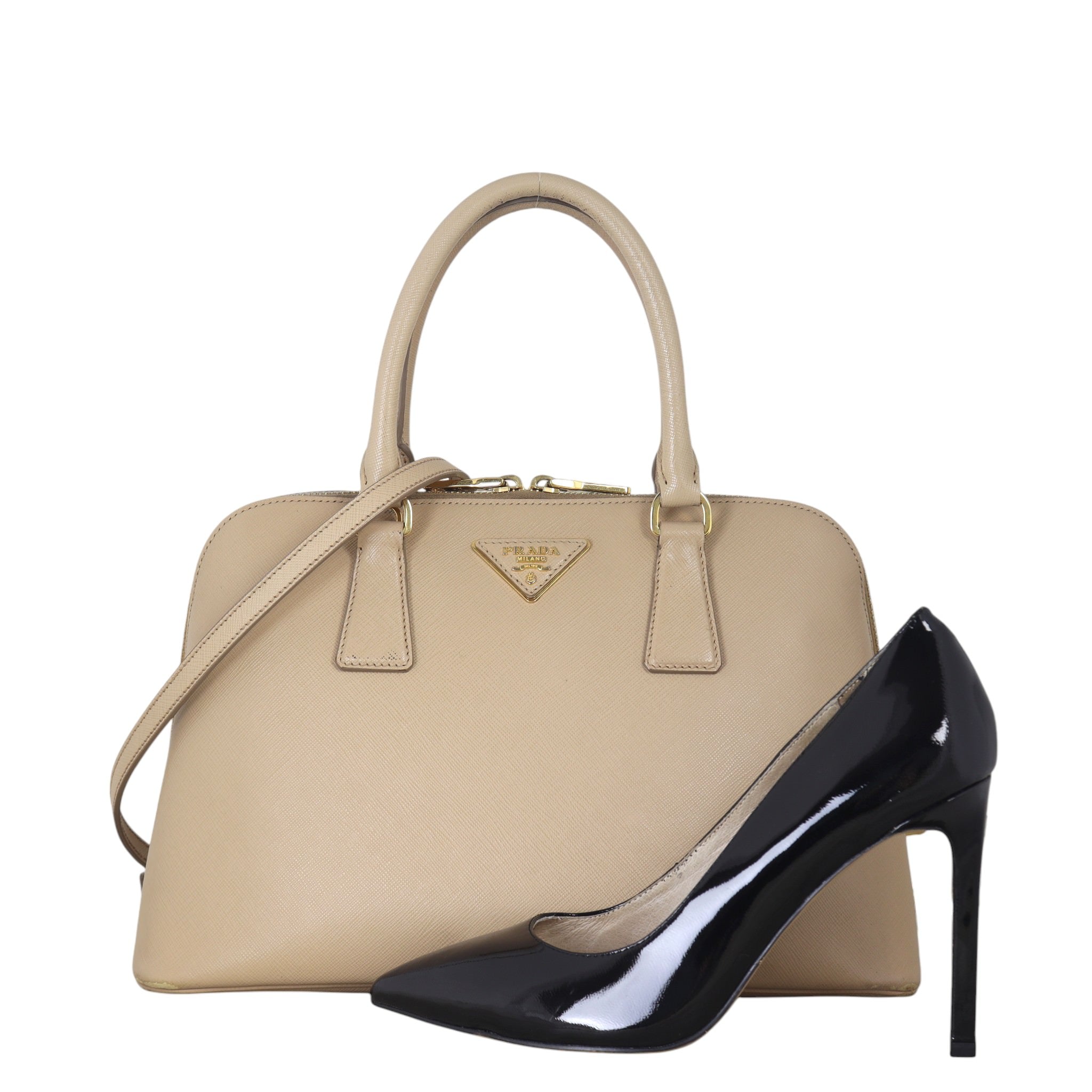 Prada Saffiano Lux Promenade Medium