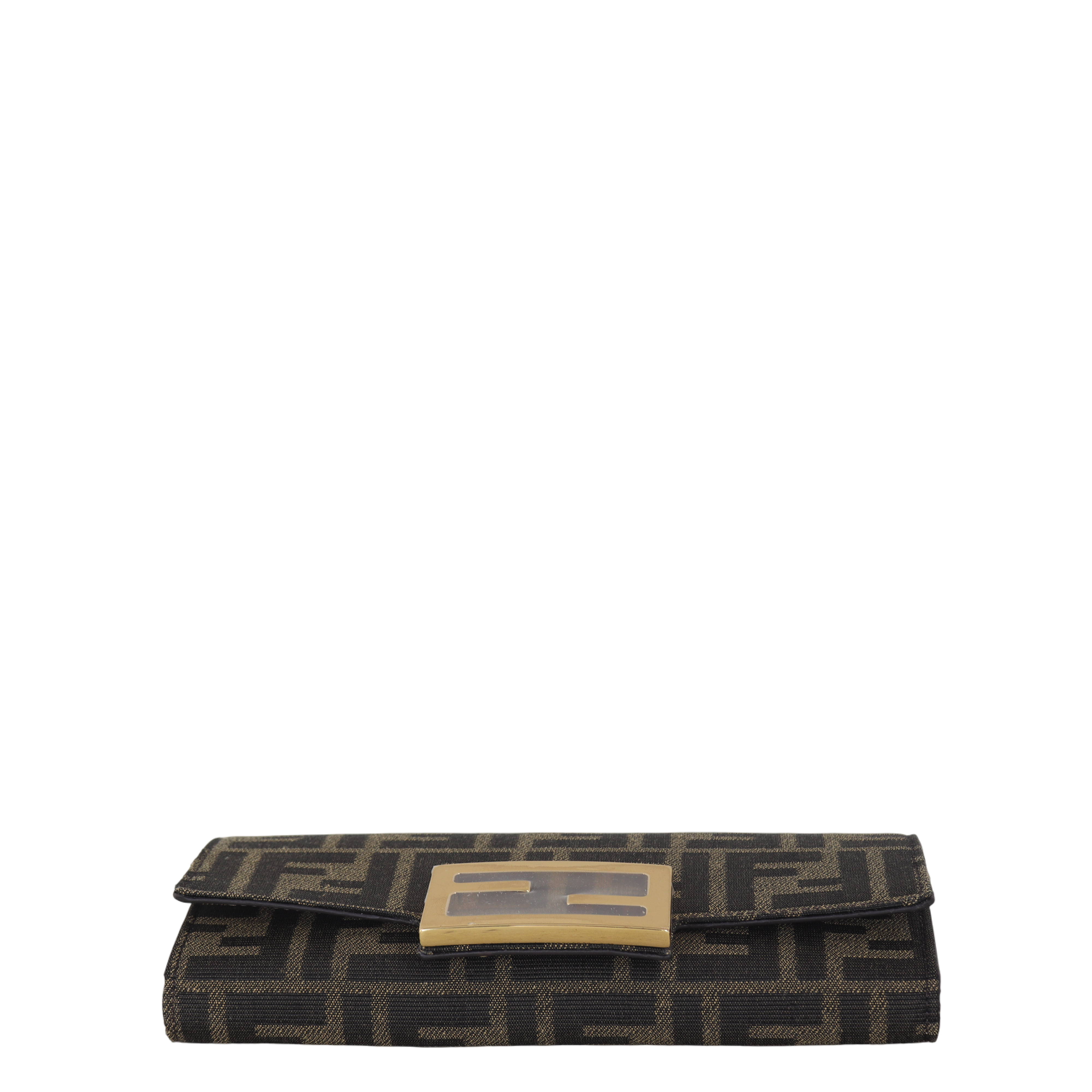 Fendi Baguette Continental Wallet on Chain