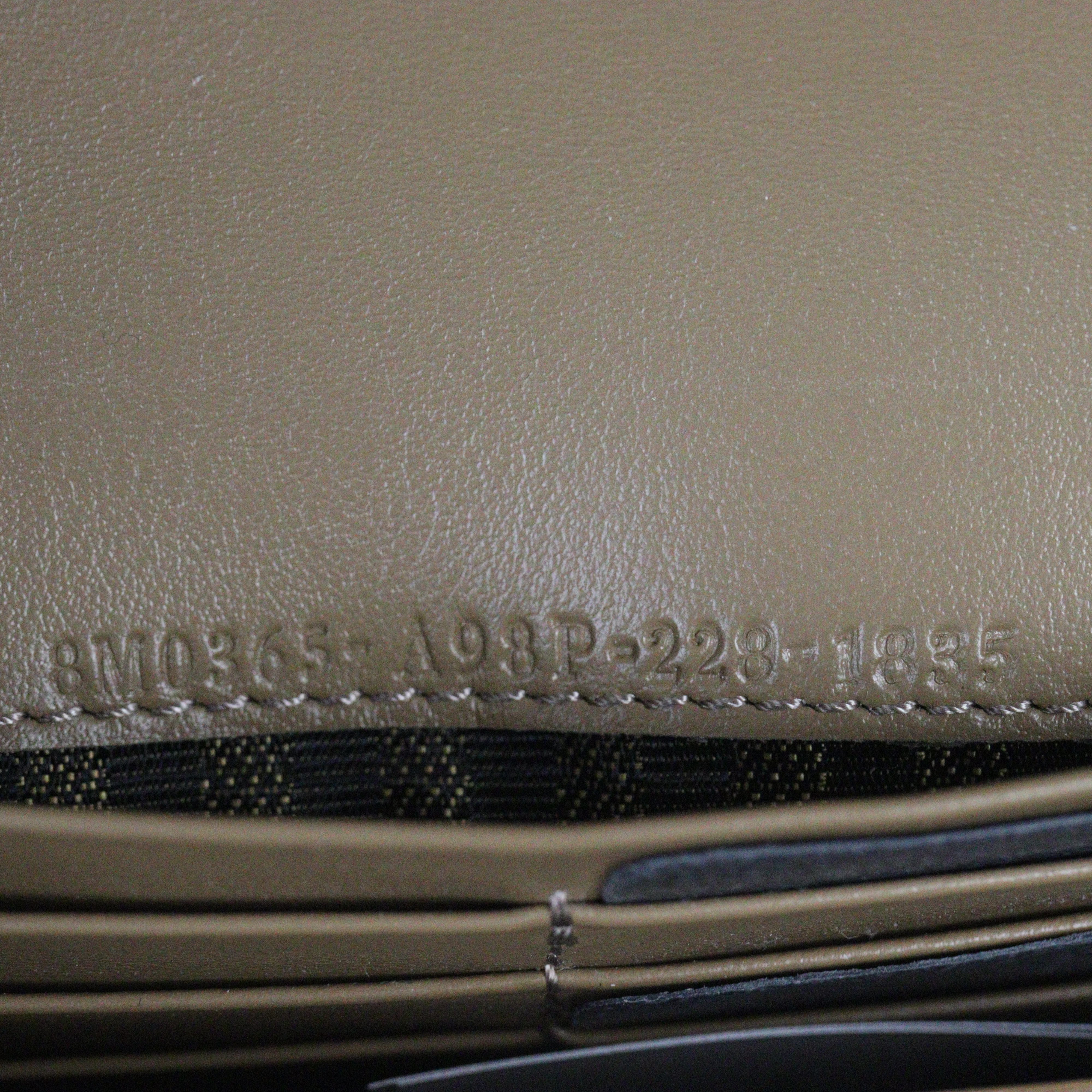 Fendi Baguette Continental Wallet on Chain