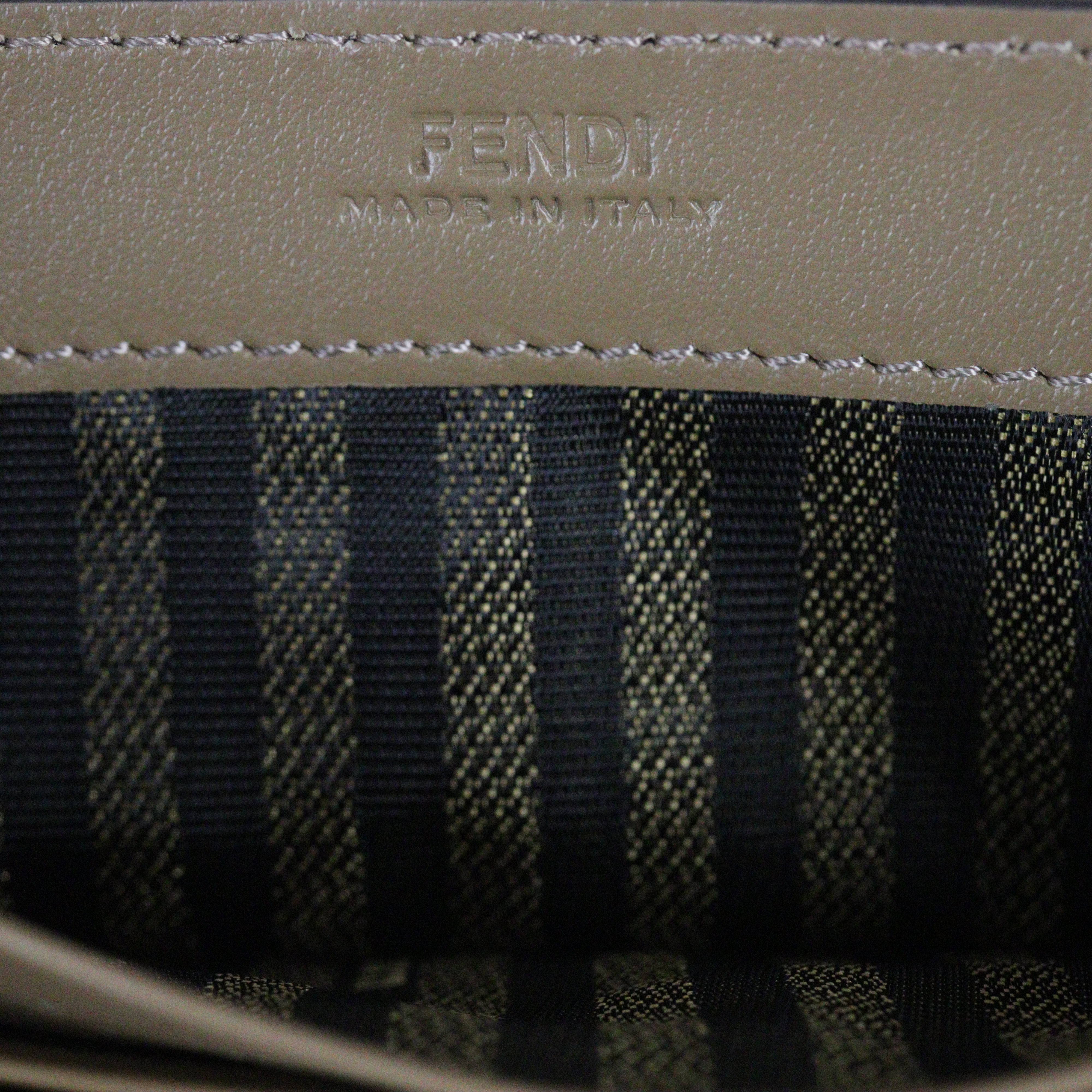 Fendi Baguette Continental Wallet on Chain