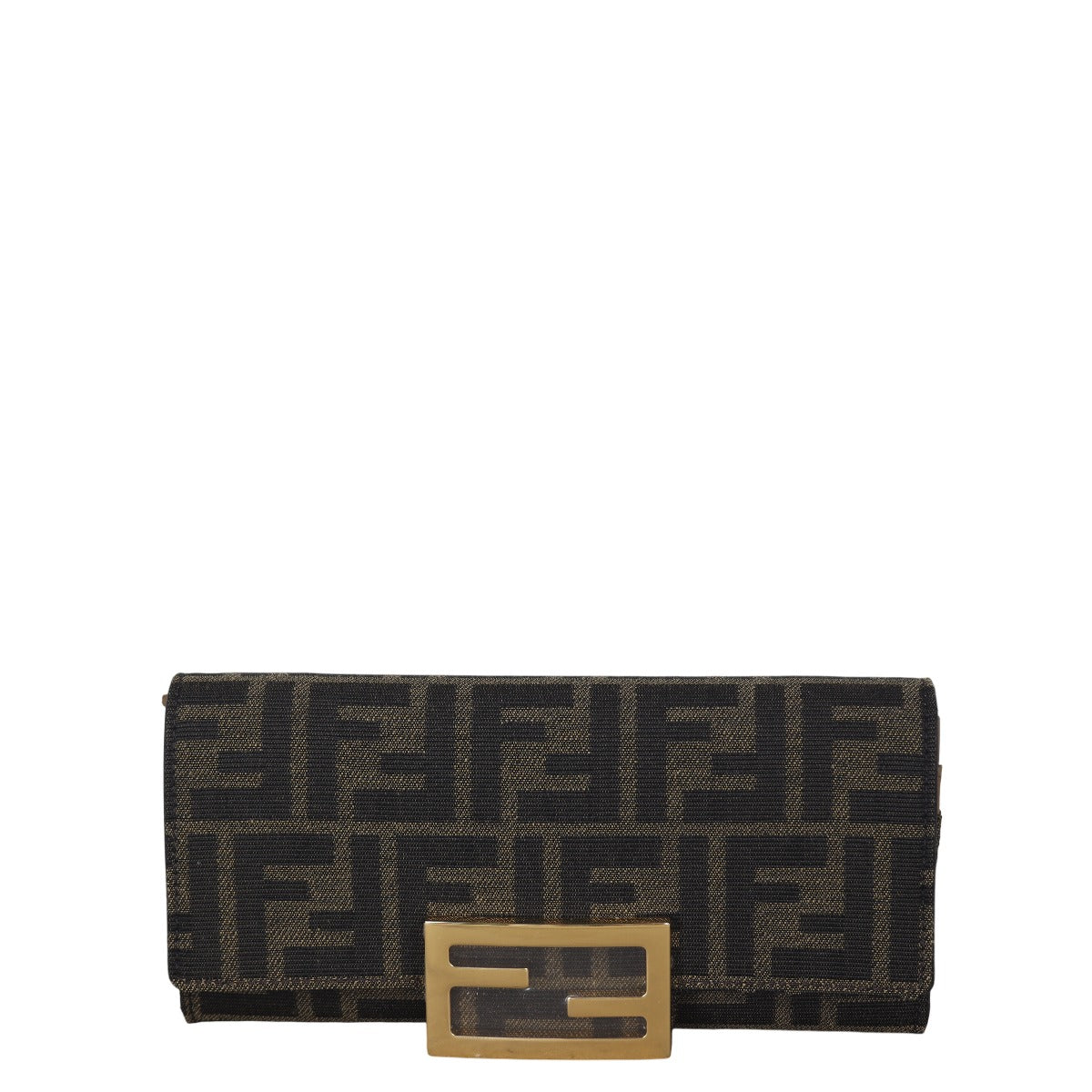 Fendi Baguette Continental Wallet on Chain