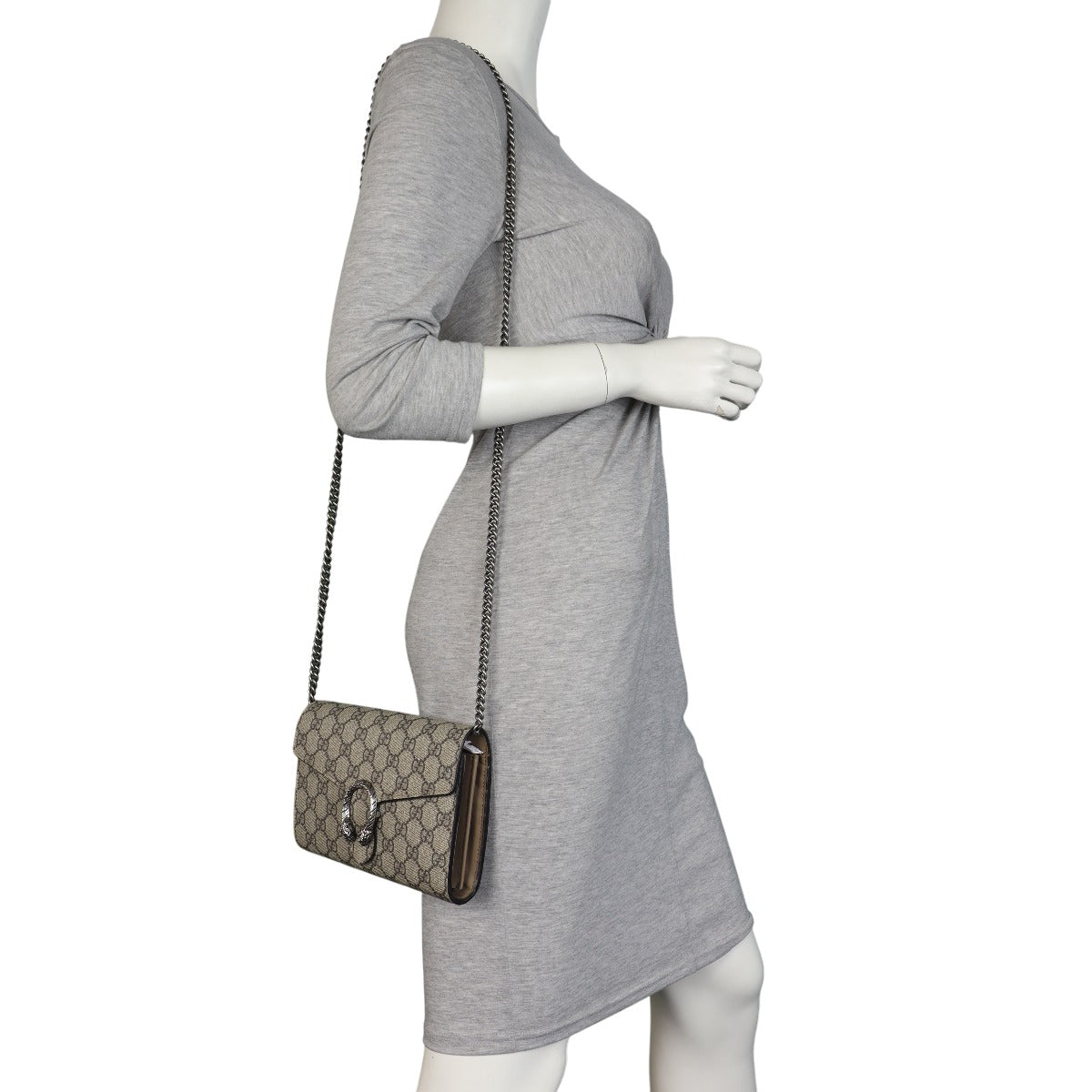 Gucci Dionysus GG Supreme Chain Wallet