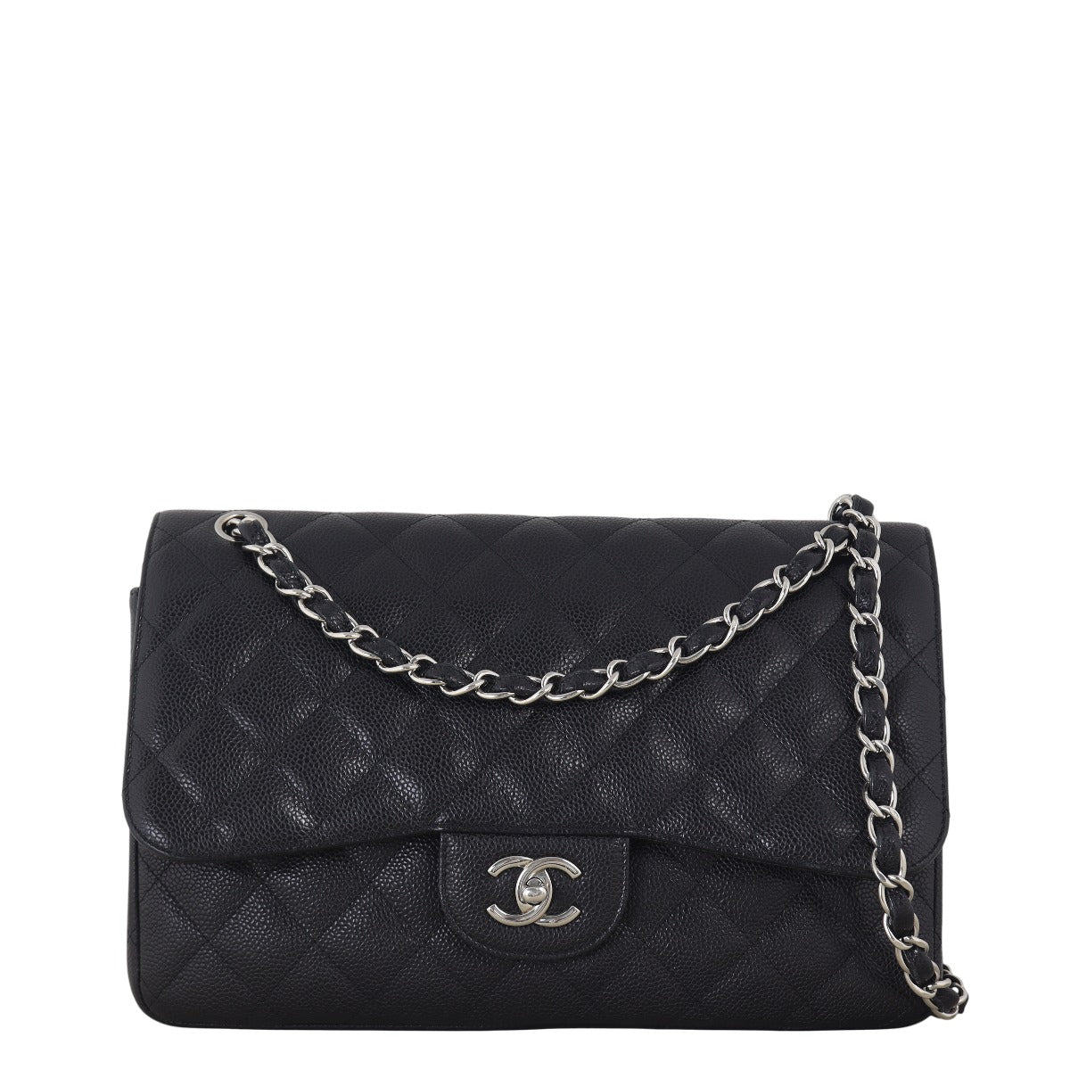 Chanel Classic Double Flap Jumbo Caviar