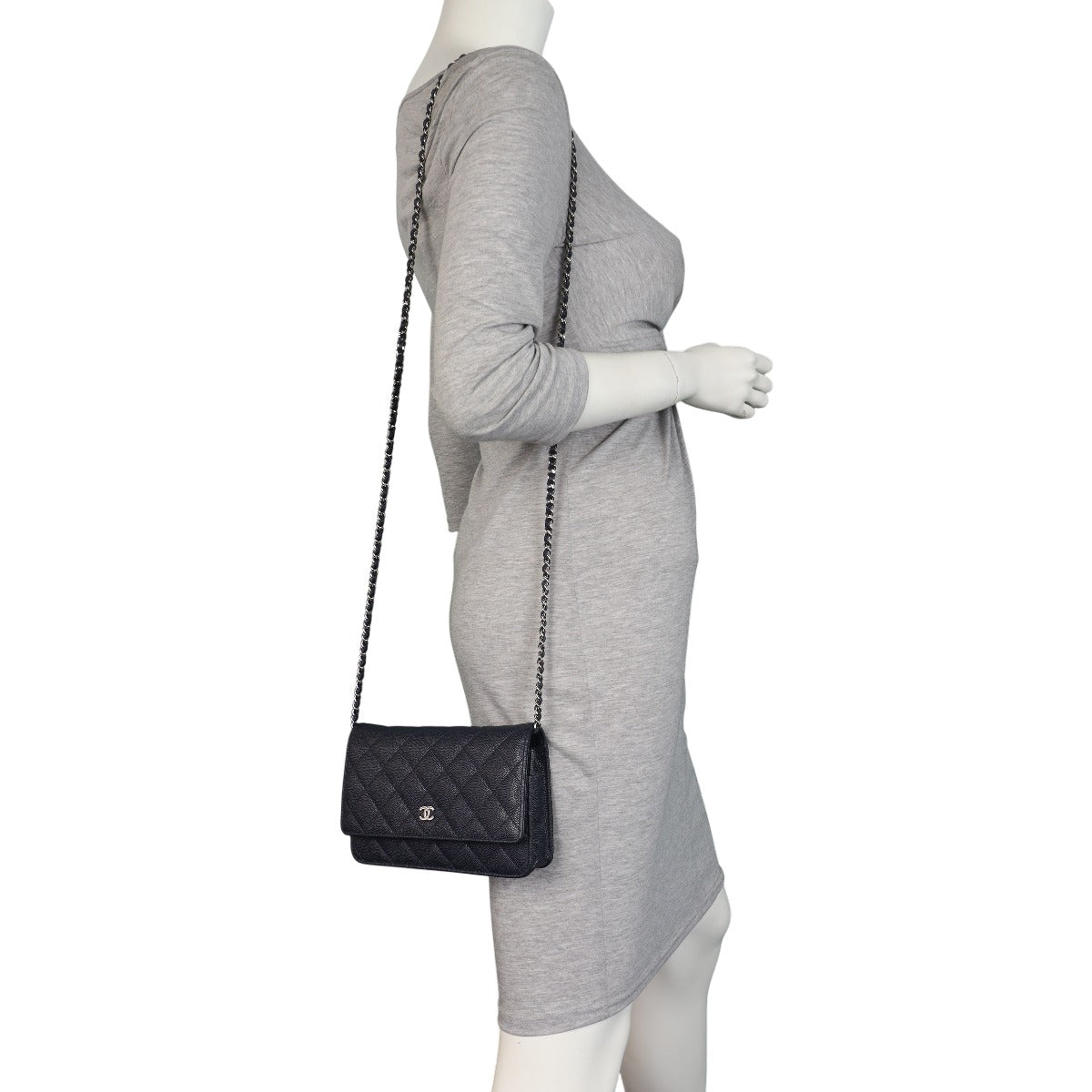 Chanel Classic Wallet on Chain