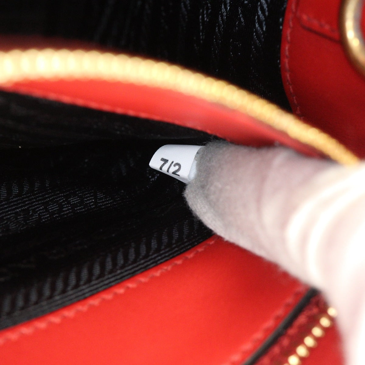 Prada Saffiano City Calf Esplanade Small