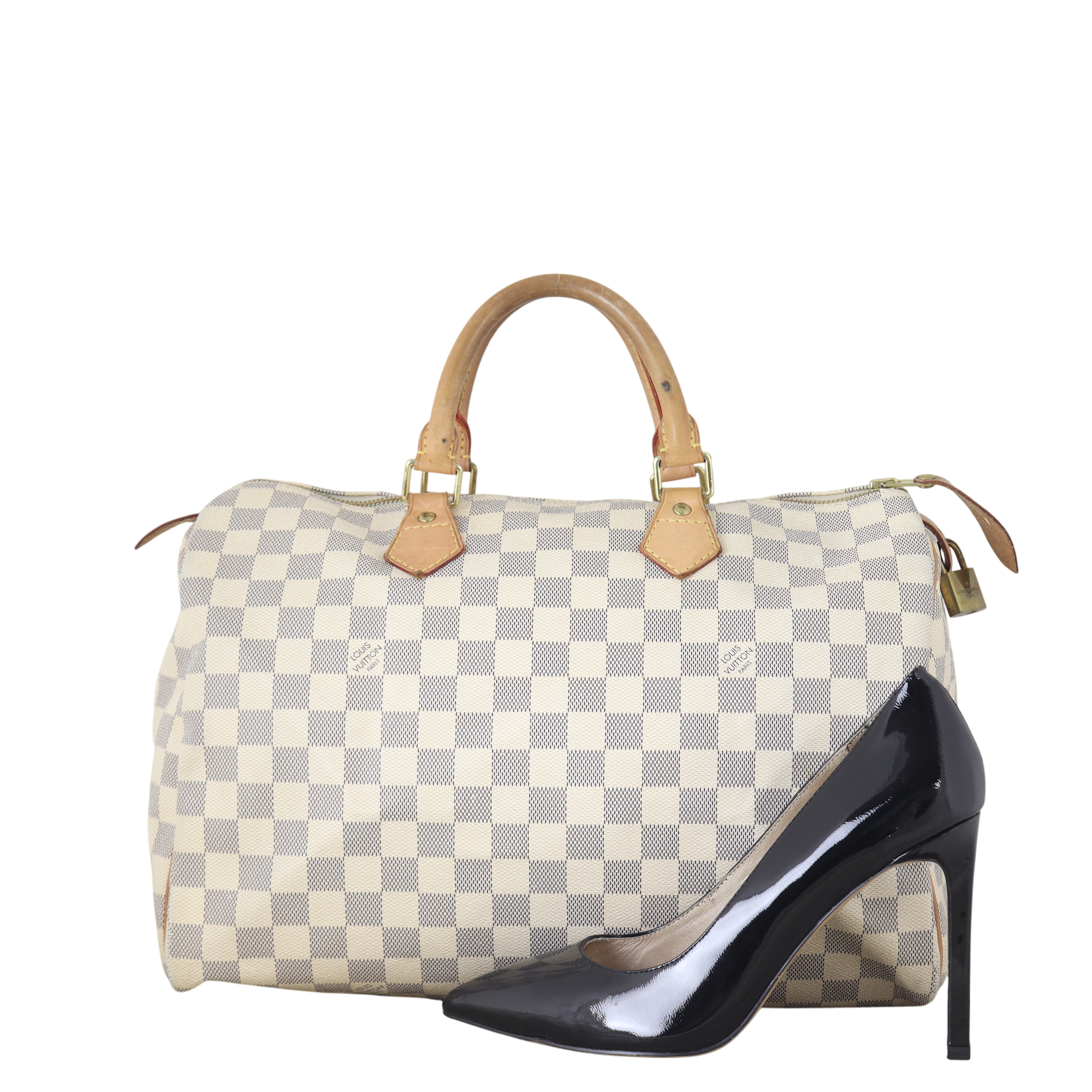 Louis Vuitton Speedy 35 Damier Azur