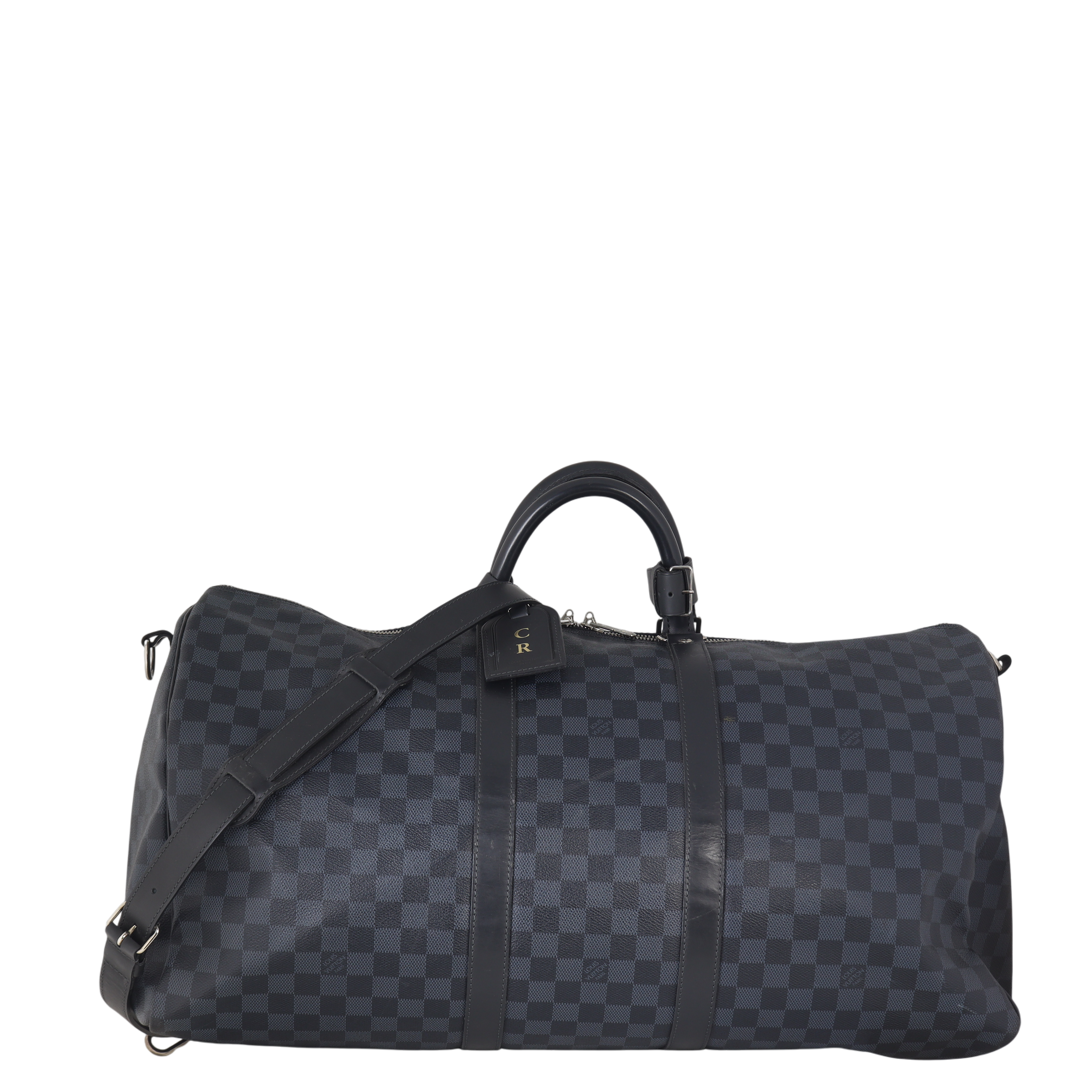 Louis Vuitton Keepall 55 Bandouliere Damier Cobalt