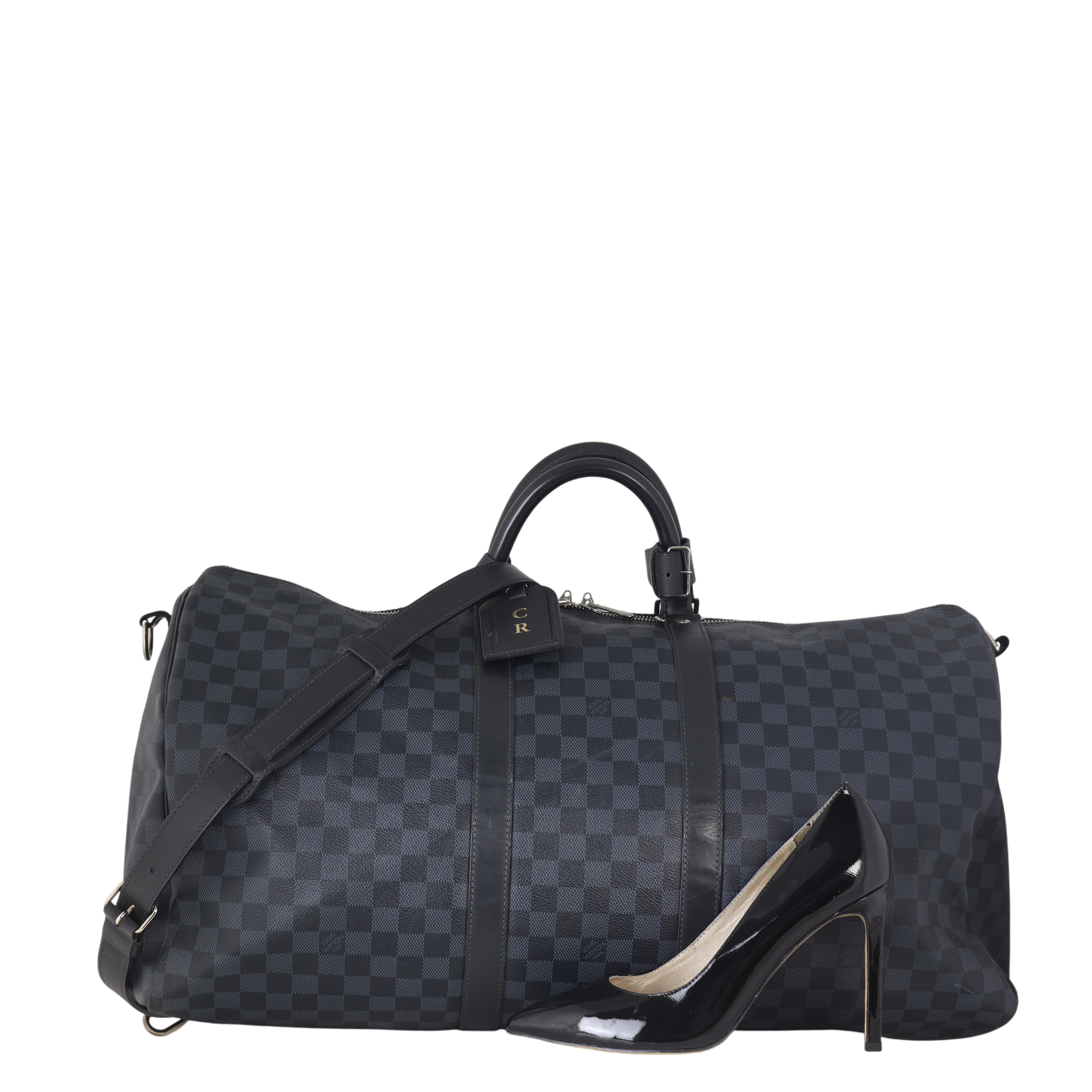 Louis Vuitton Keepall 55 Bandouliere Damier Cobalt