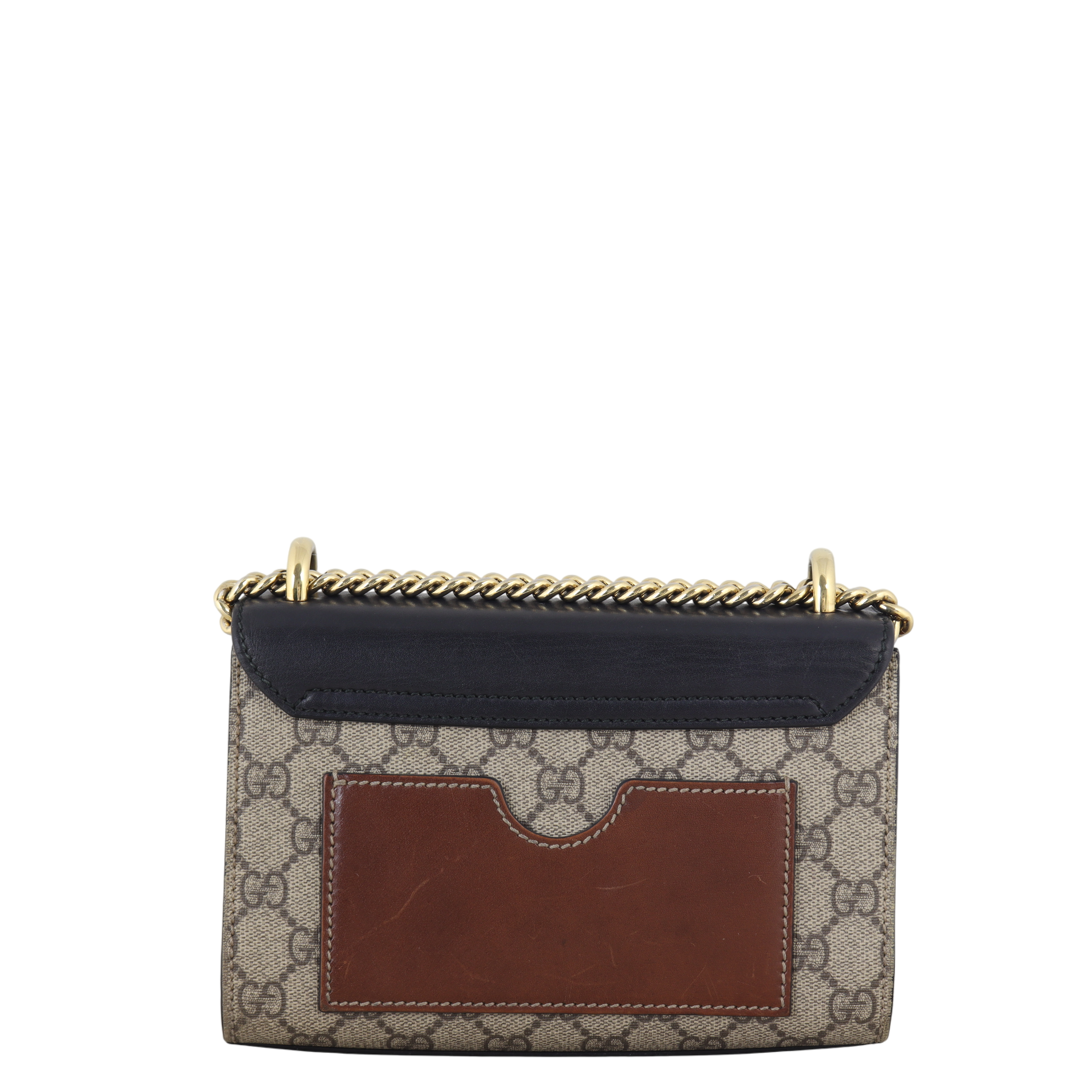 Gucci GG Supreme Padlock Small Shoulder Bag