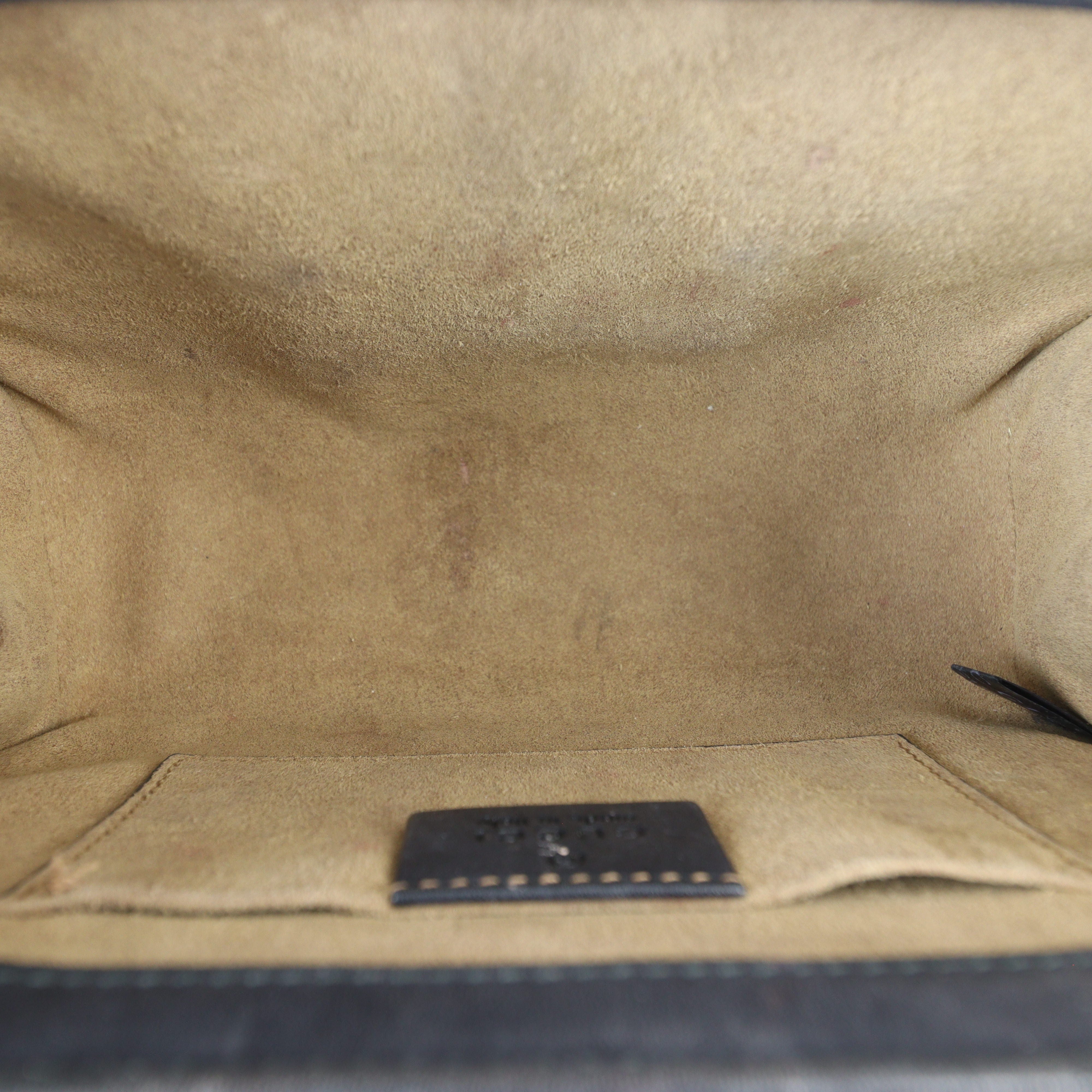 Gucci GG Supreme Padlock Small Shoulder Bag