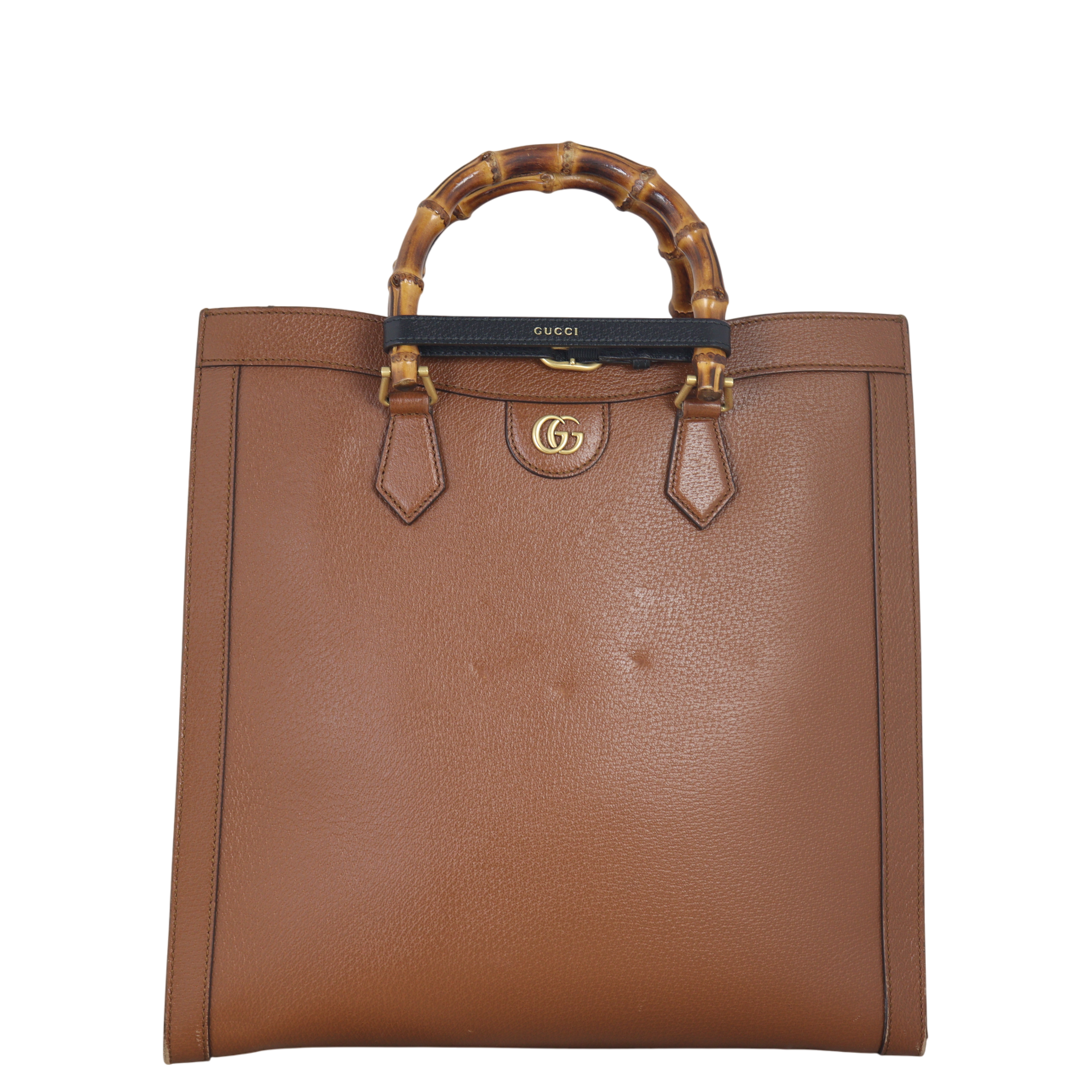 Gucci Diana Bamboo Top Handle Tote Large