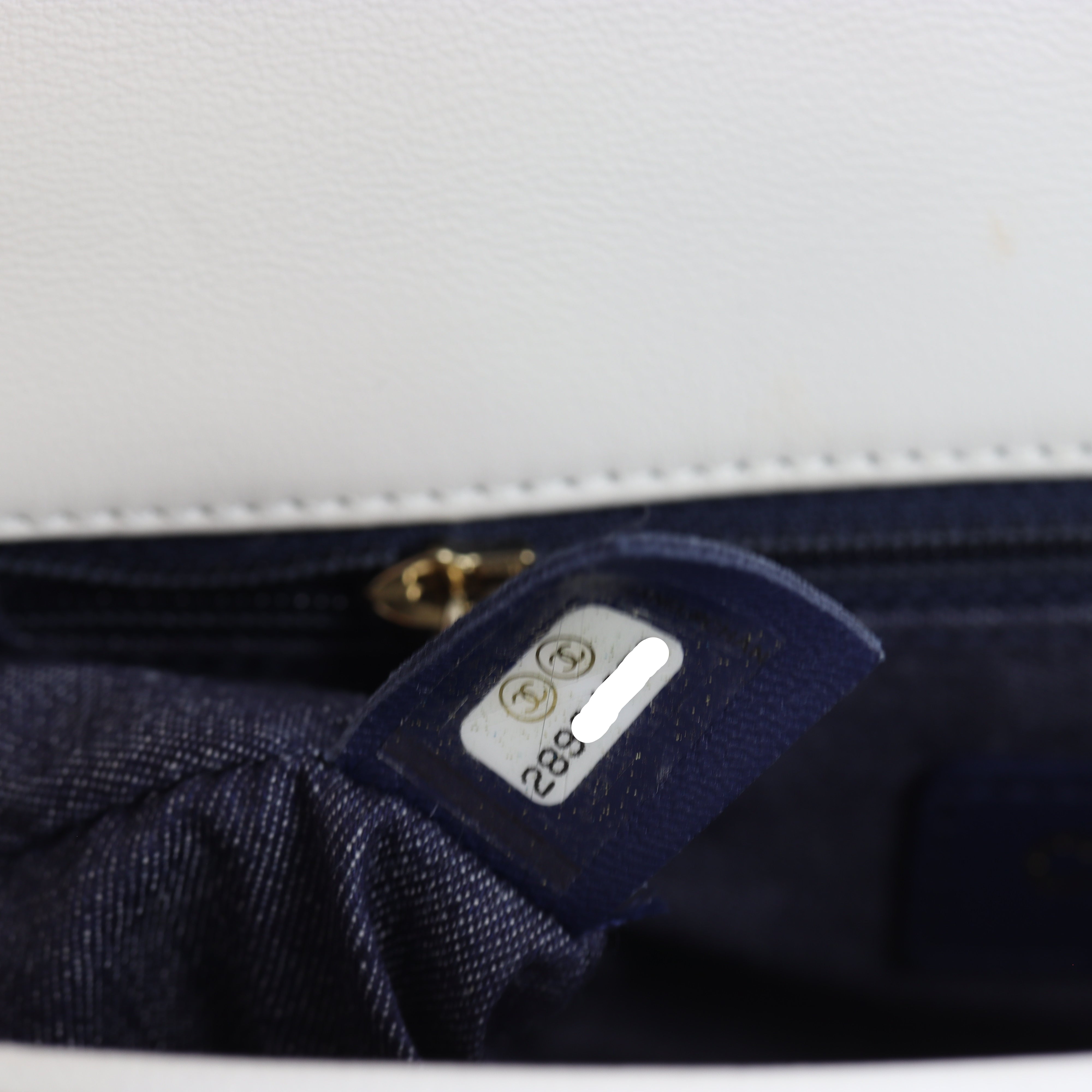 Chanel Elegant Plexi Double Chain Flap Bag