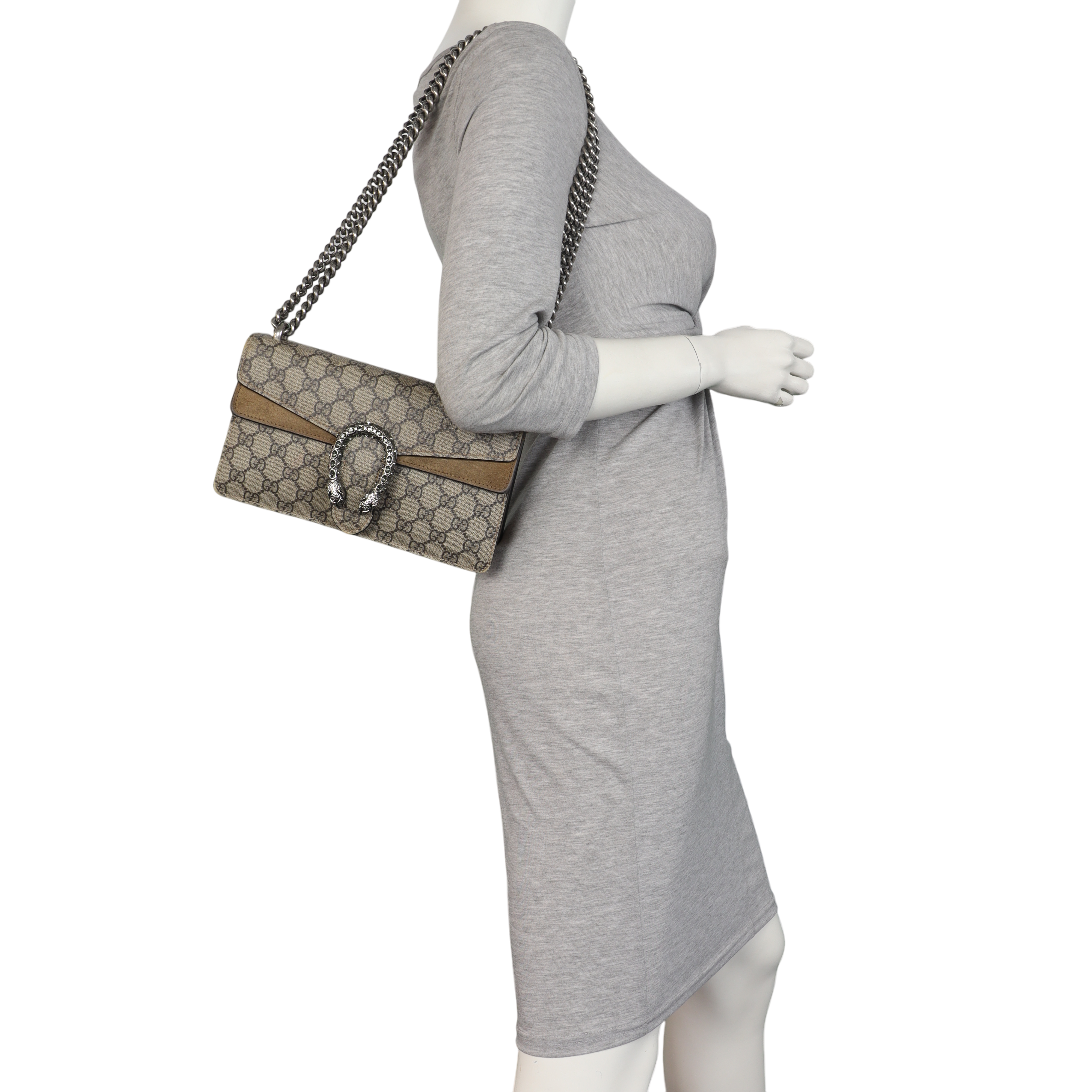 Gucci Dionysus GG Supreme Small Shoulder Bag