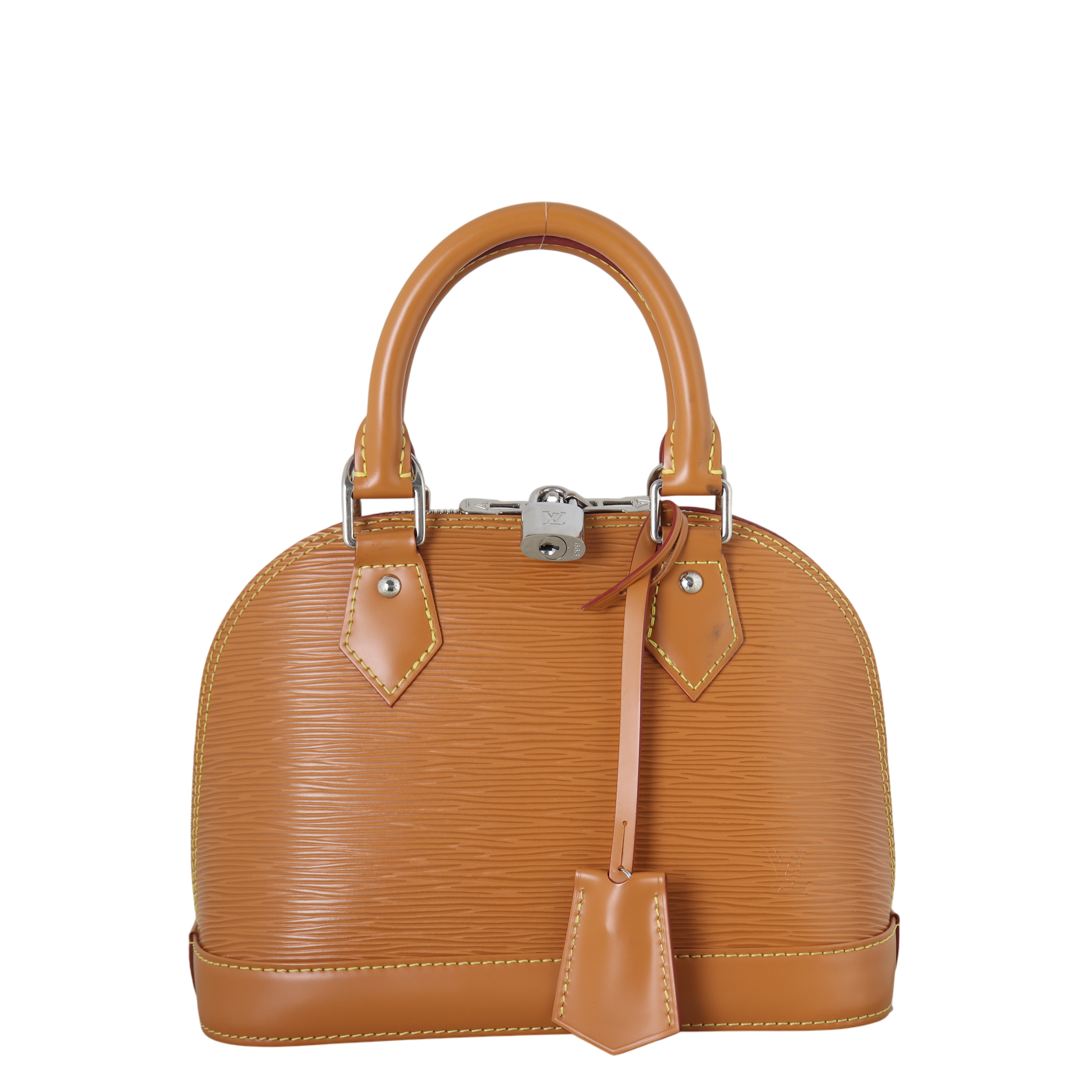 Louis Vuitton Alma BB Epi with Embroidered Strap