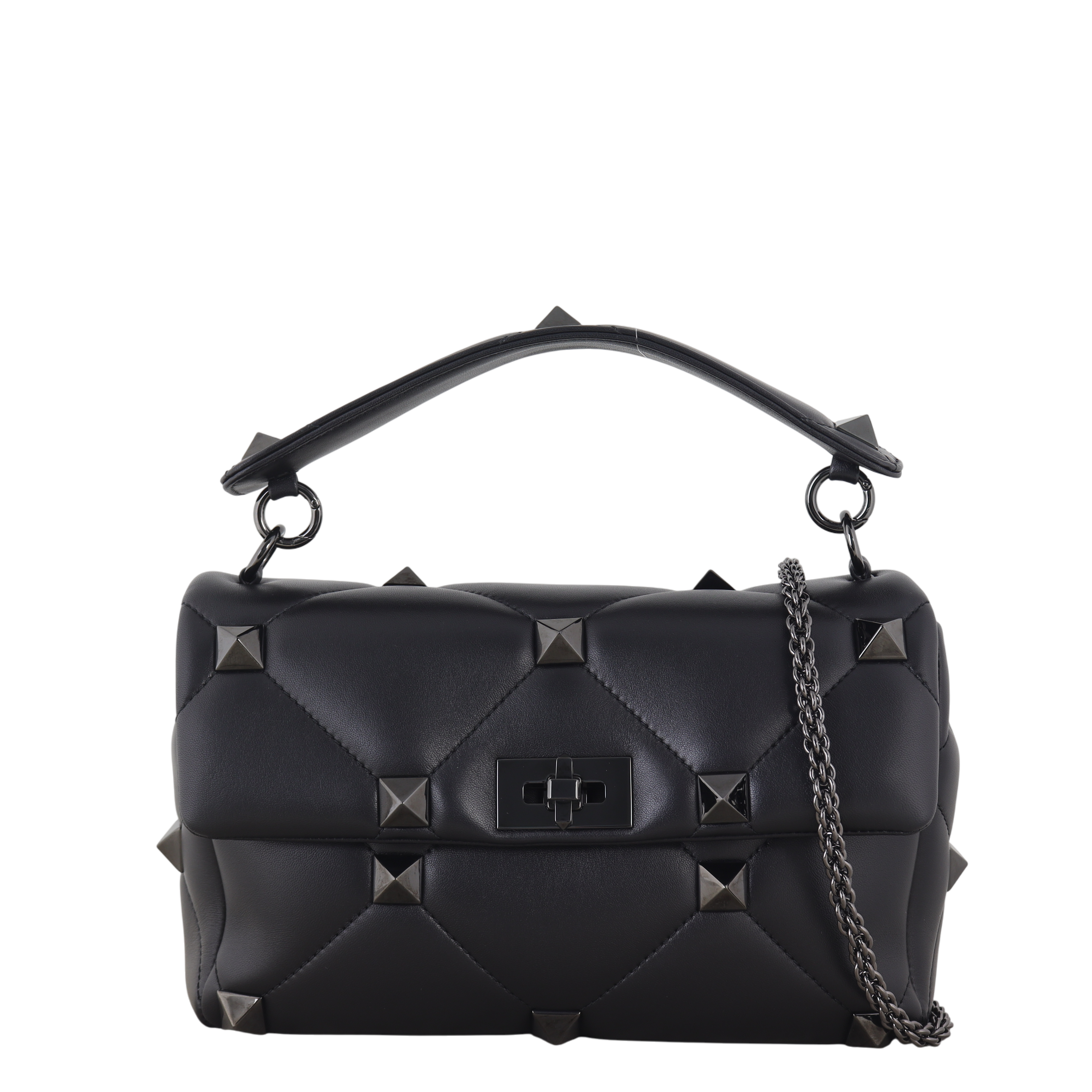 Valentino Roman Stud Shoulder Bag Large