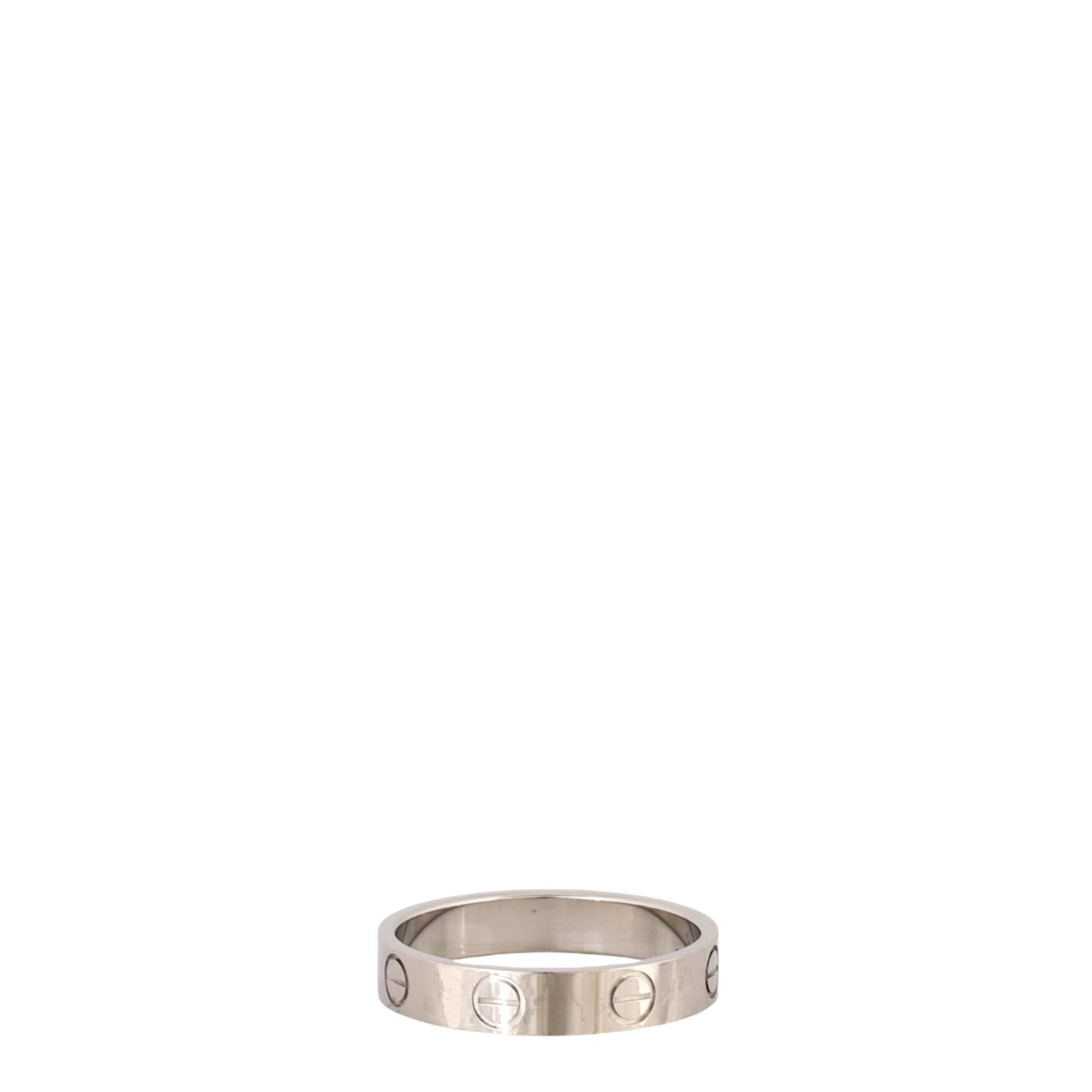 Cartier Love Ring Small 18k White Gold