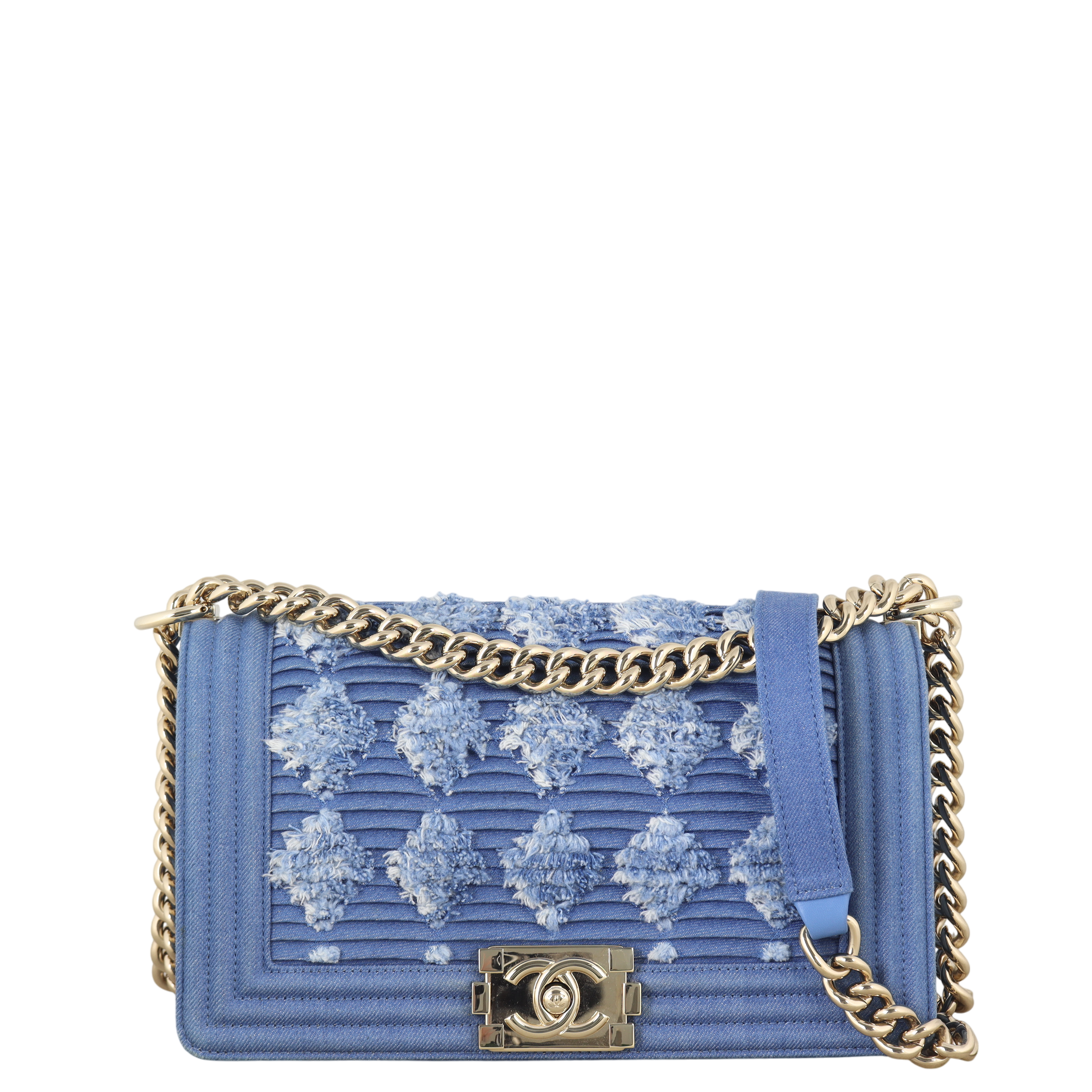 Chanel Boy Old Medium Denim