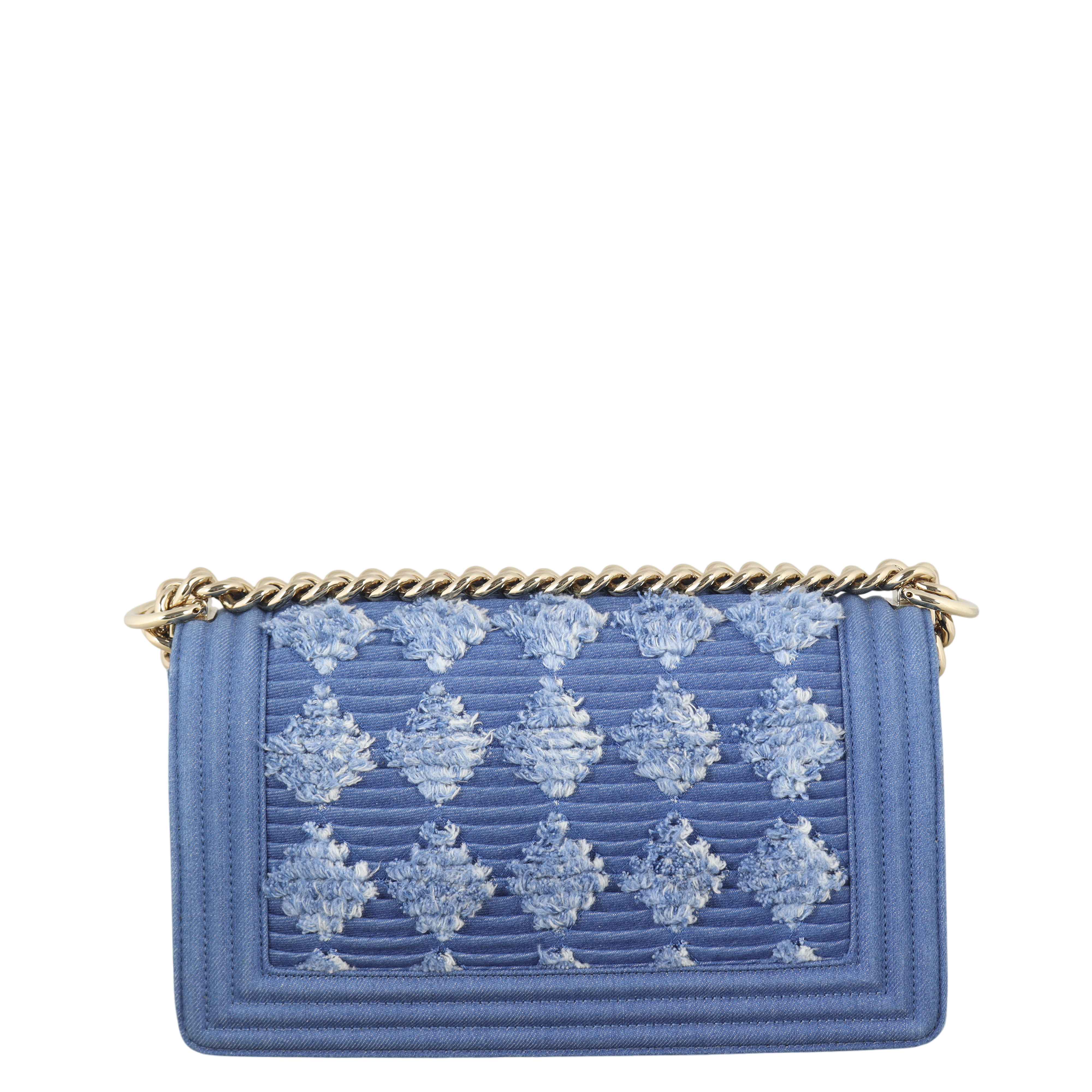 Chanel Boy Old Medium Denim