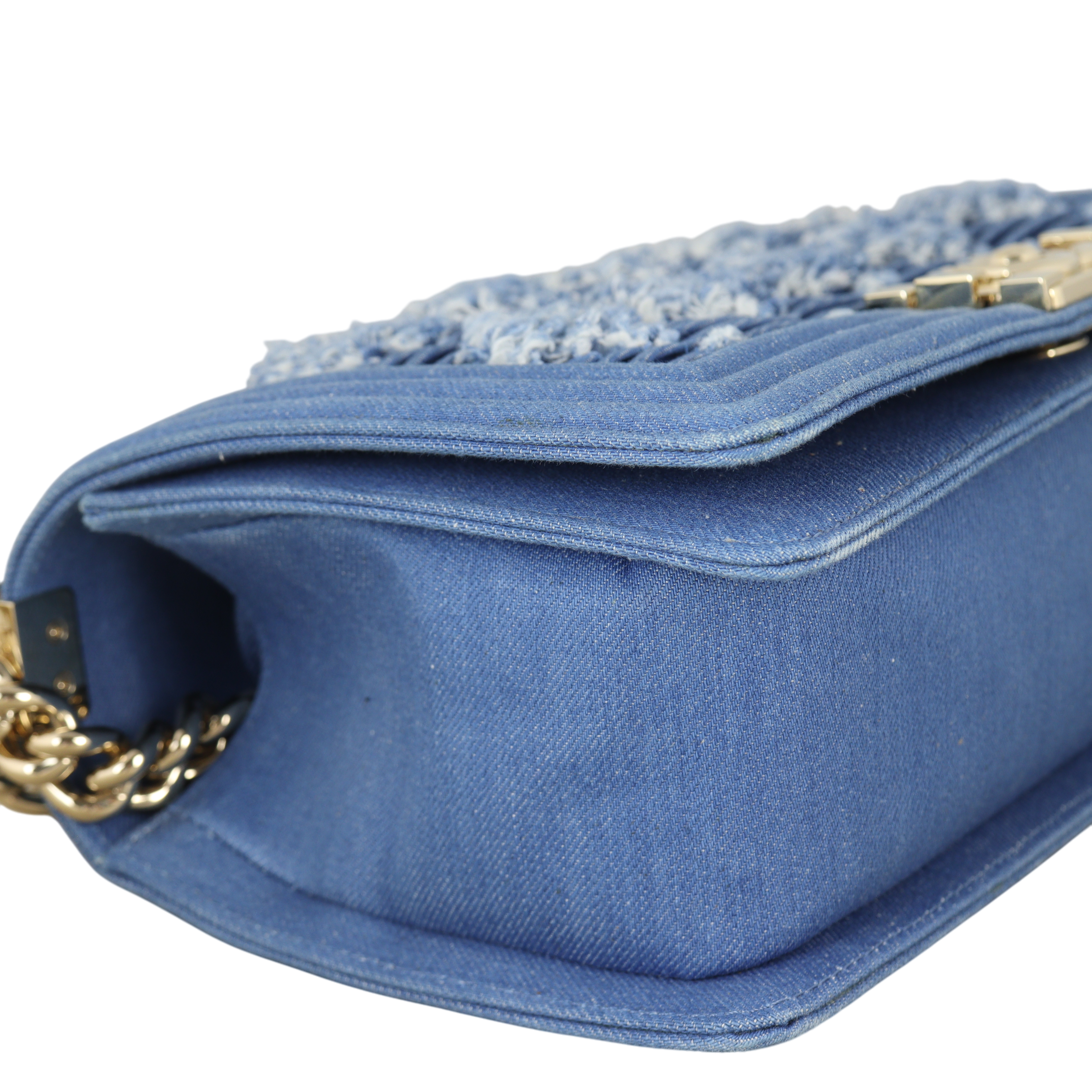 Chanel Boy Old Medium Denim