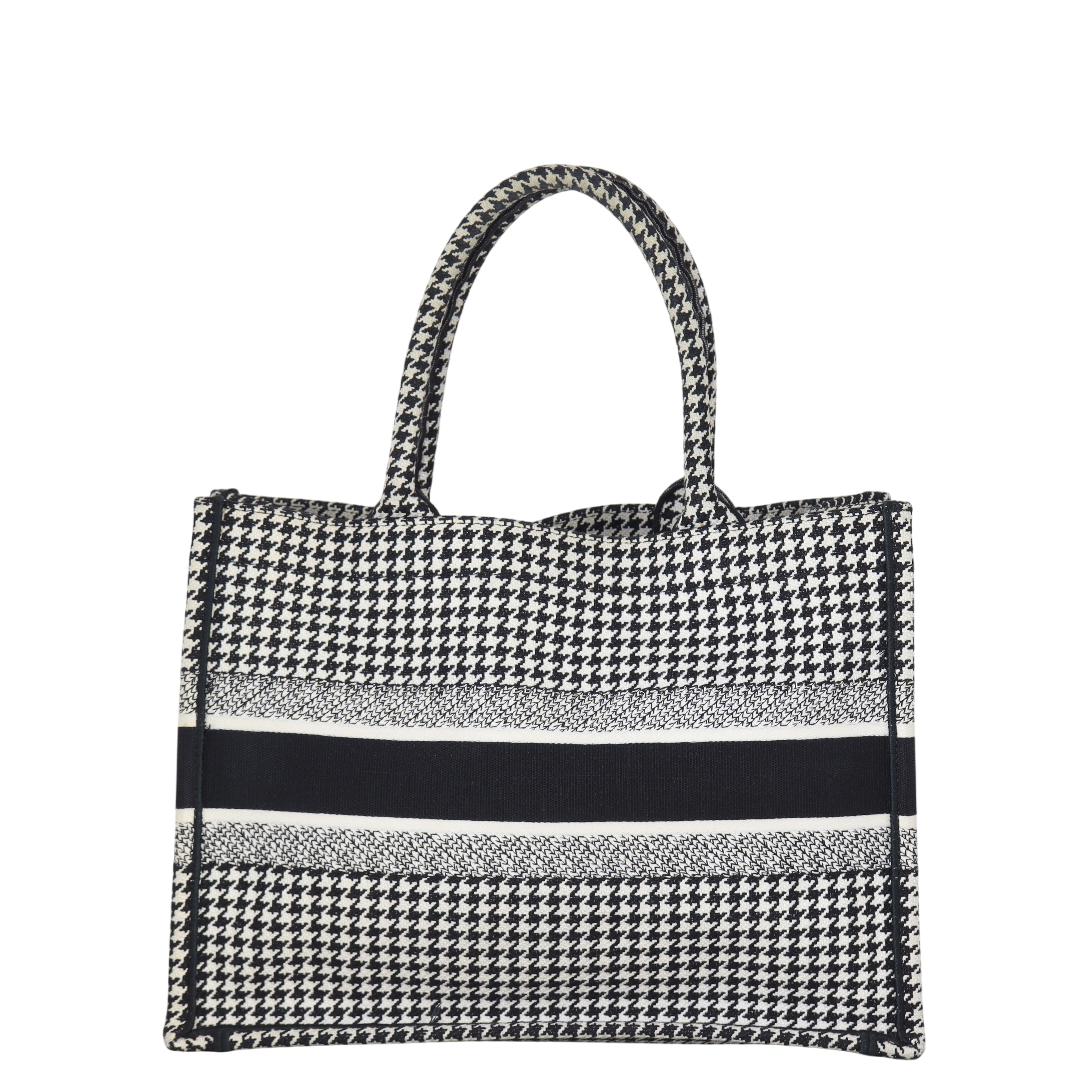 Dior Book Tote Medium Houndstooth