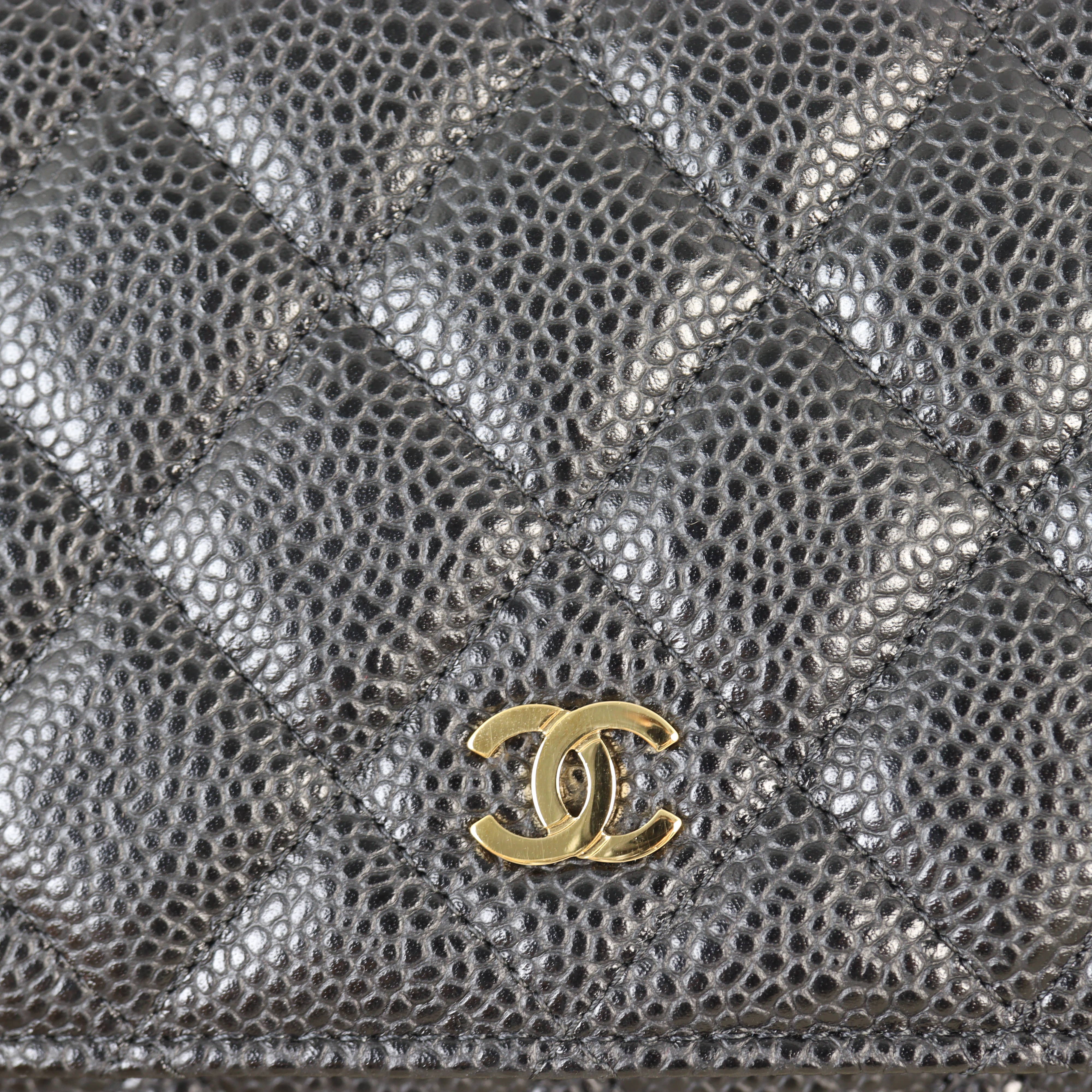 Chanel Classic Wallet on Chain