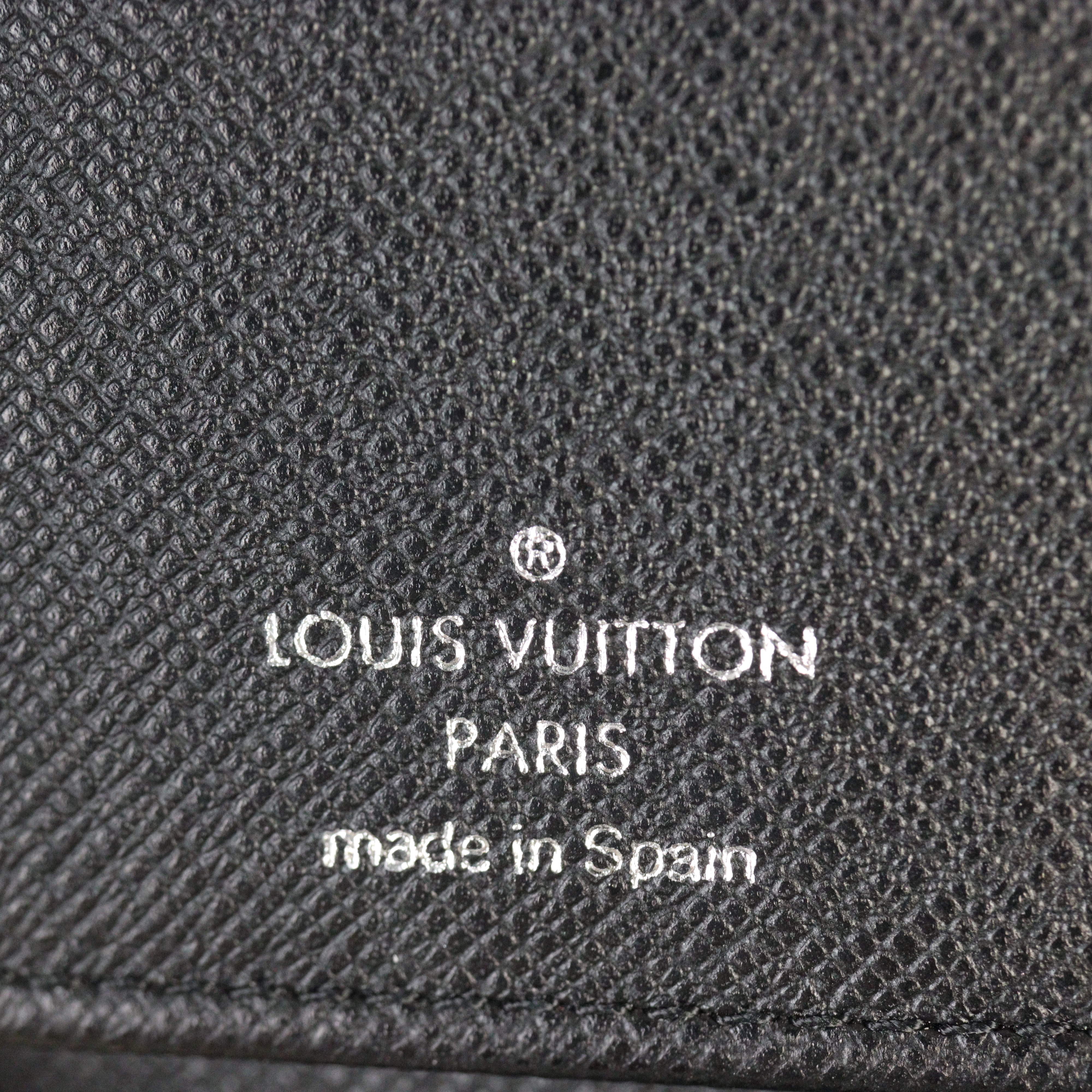 Louis Vuitton Zippy Vertical Wallet Damier Graphite