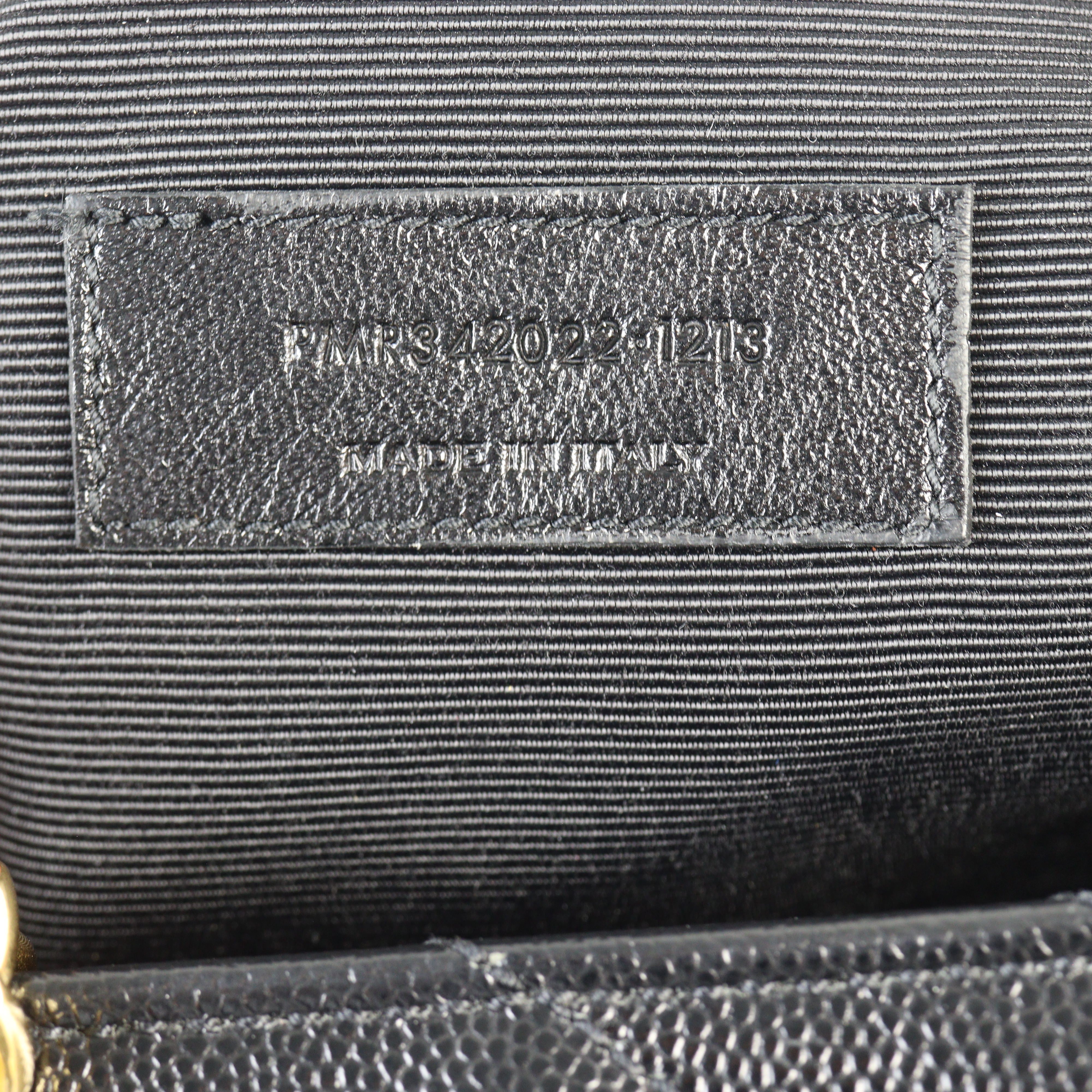 Saint Laurent Chevron Shopping Tote