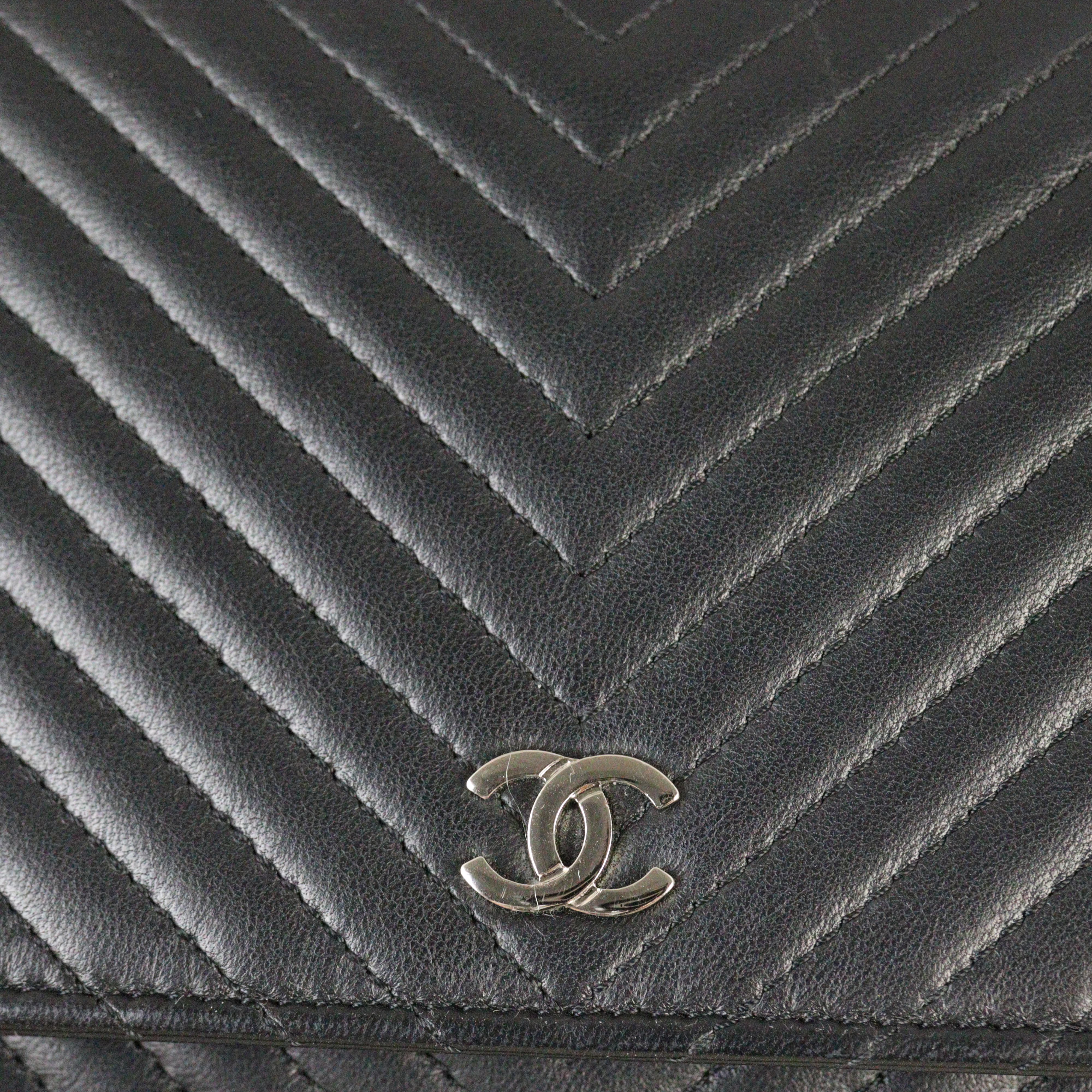 Chanel Classic Wallet on Chain Chevron