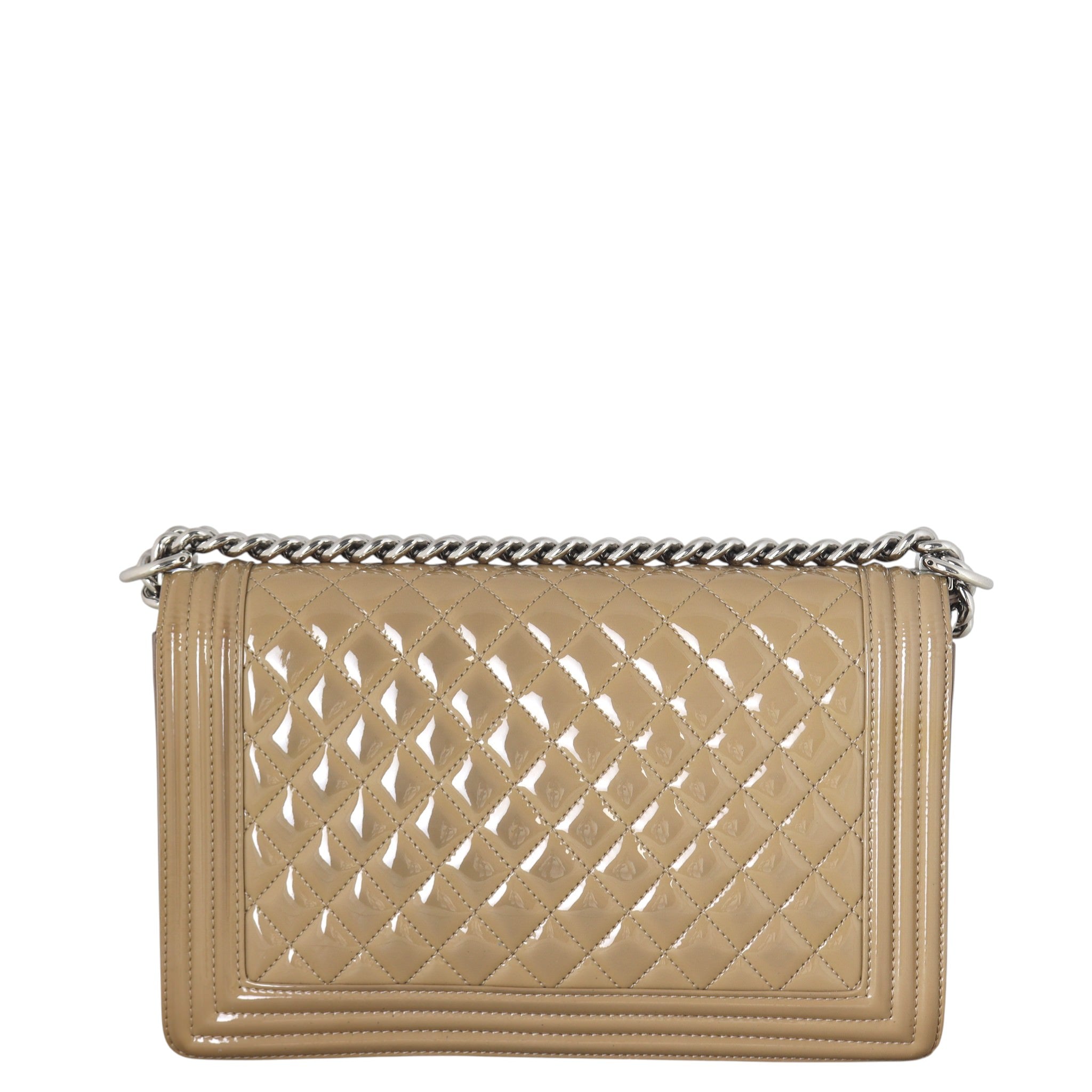 Chanel Boy New Medium Plexiglass Patent