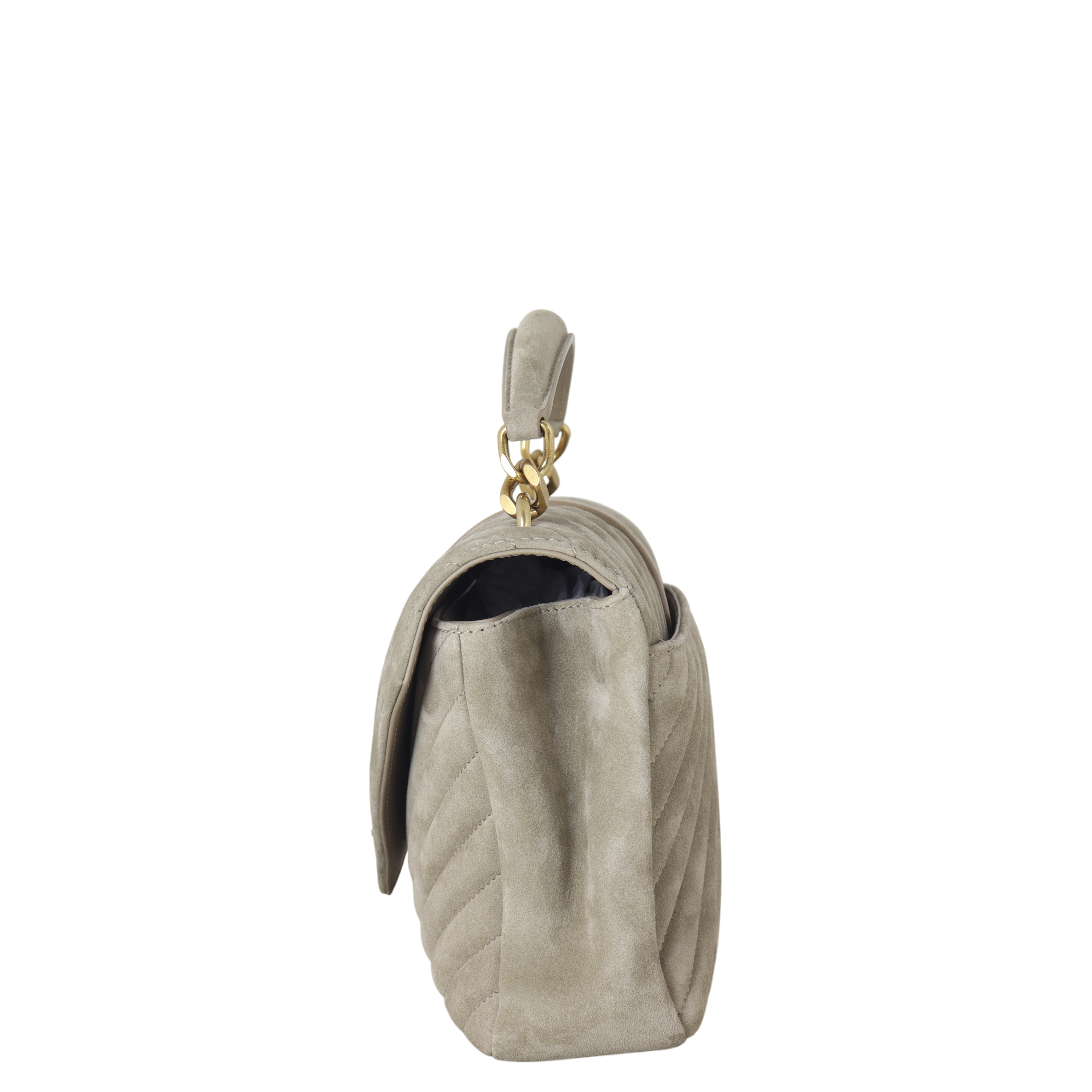 Saint Laurent College Medium Suede