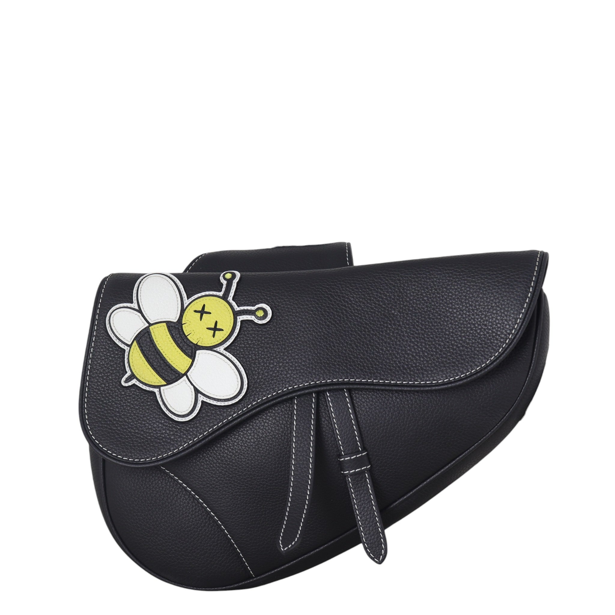 Dior x Kaws Bee Saddle Crossbody Bag