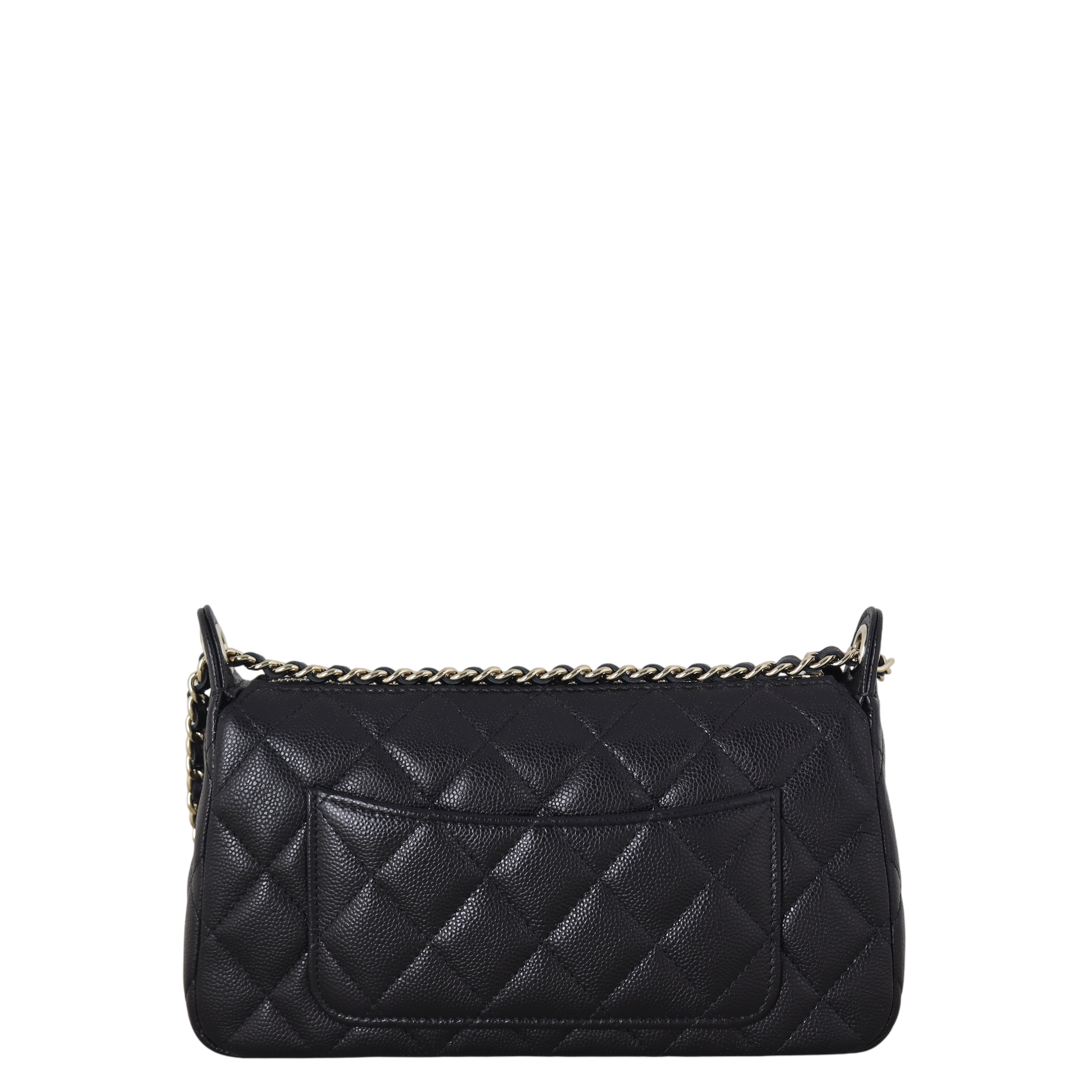 Chanel CC Zip Clutch on Chain