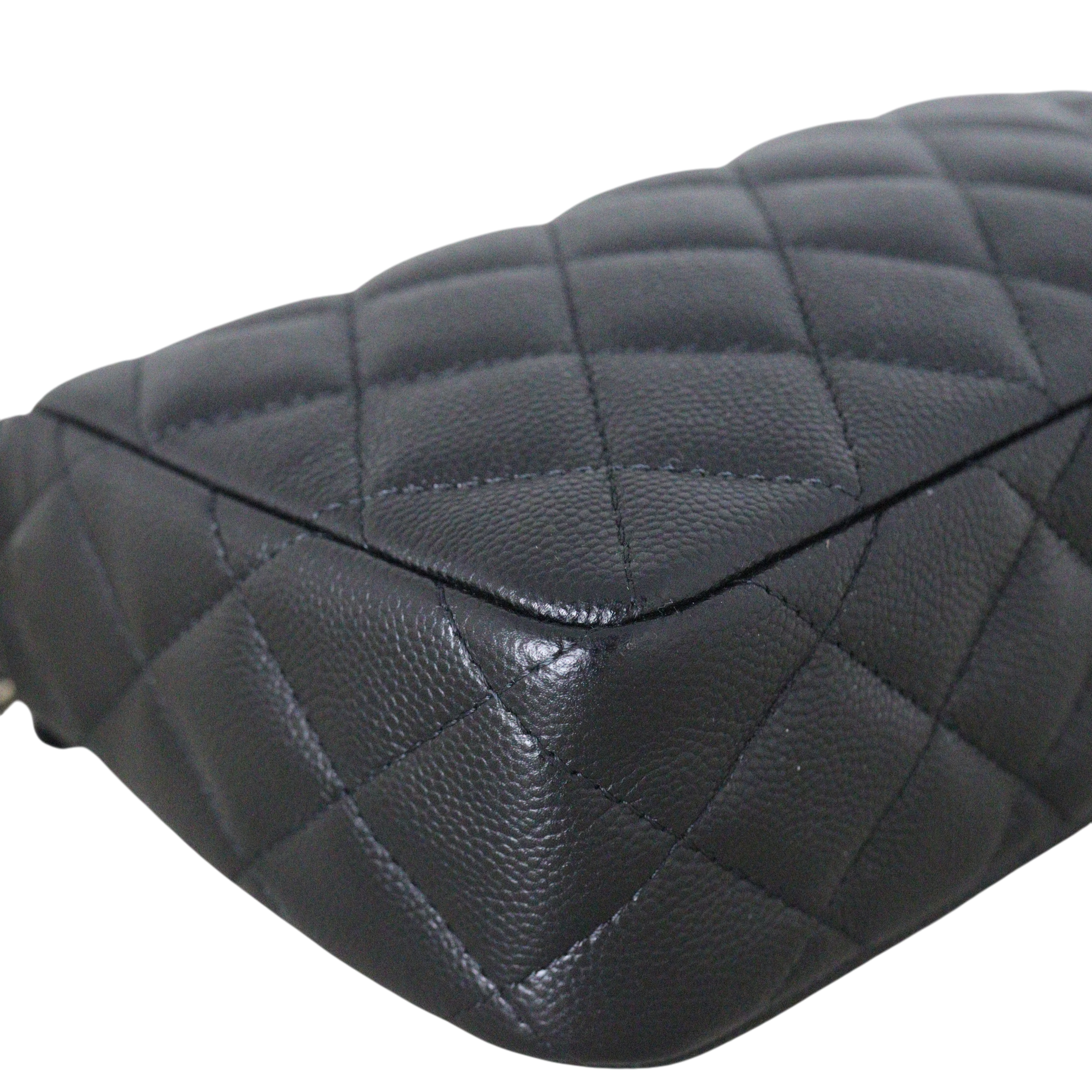 Chanel CC Zip Clutch on Chain