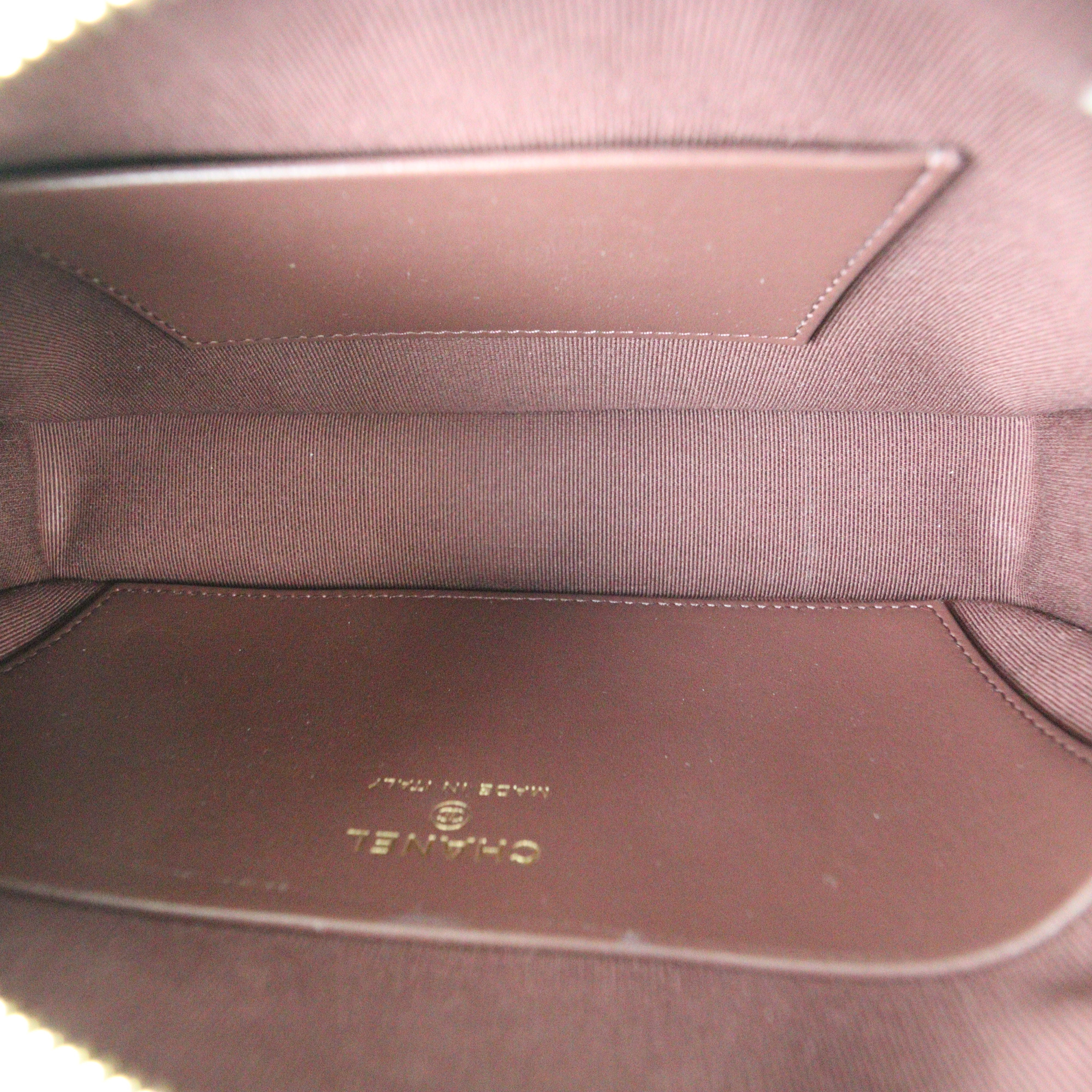 Chanel CC Zip Clutch on Chain