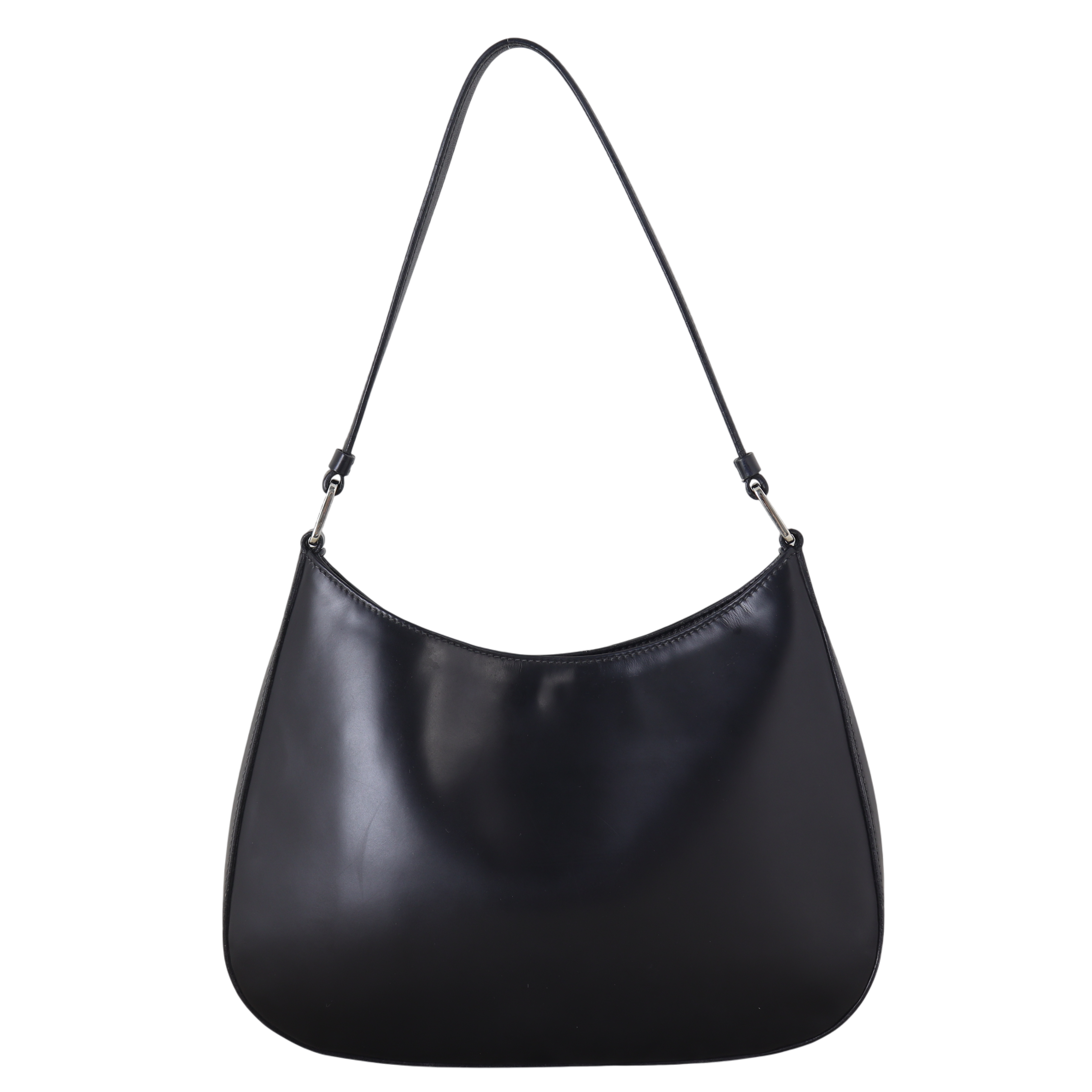 Prada Cleo Shoulder Bag Brushed Leather