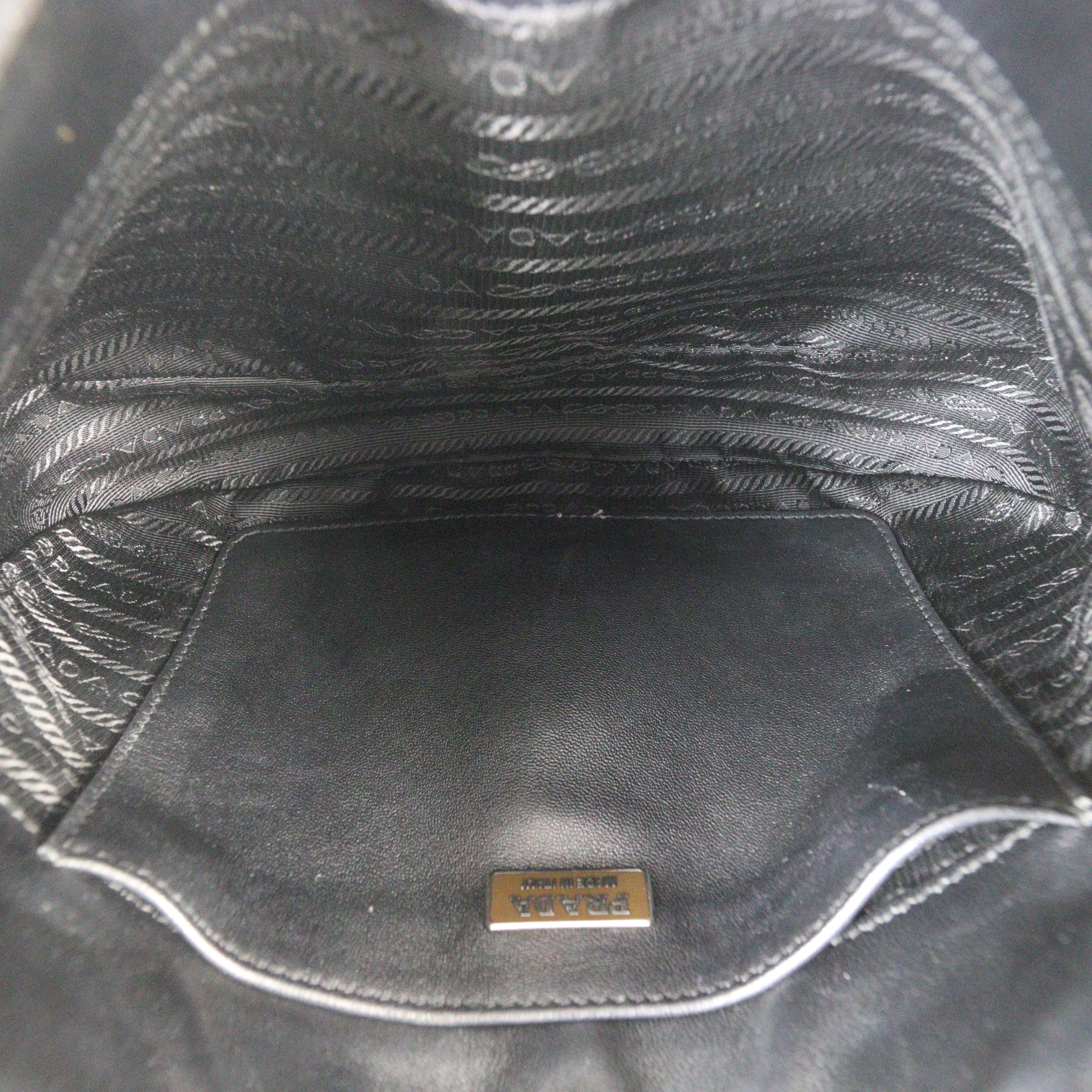 Prada Cleo Shoulder Bag Brushed Leather