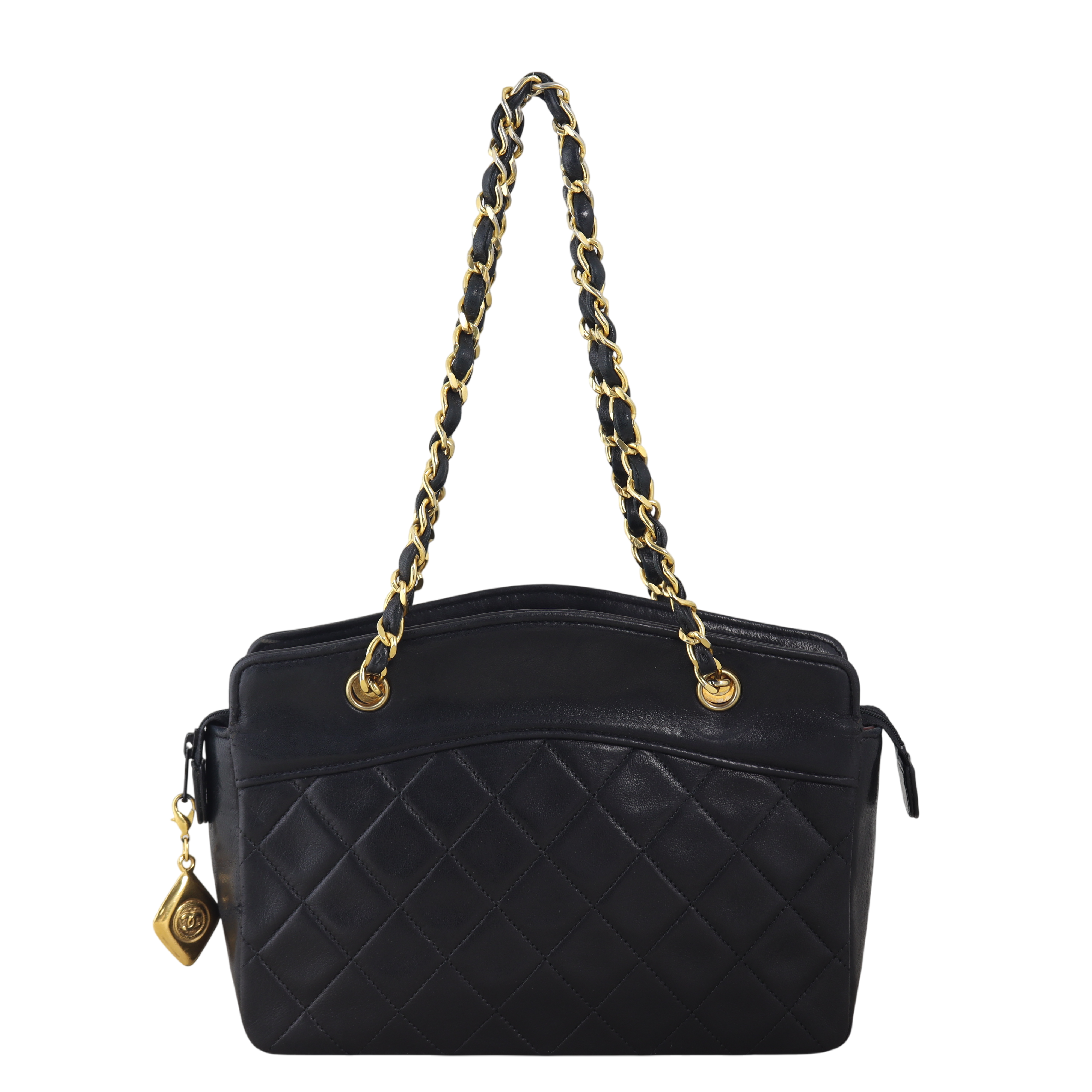 Chanel Vintage Chain Tote Small