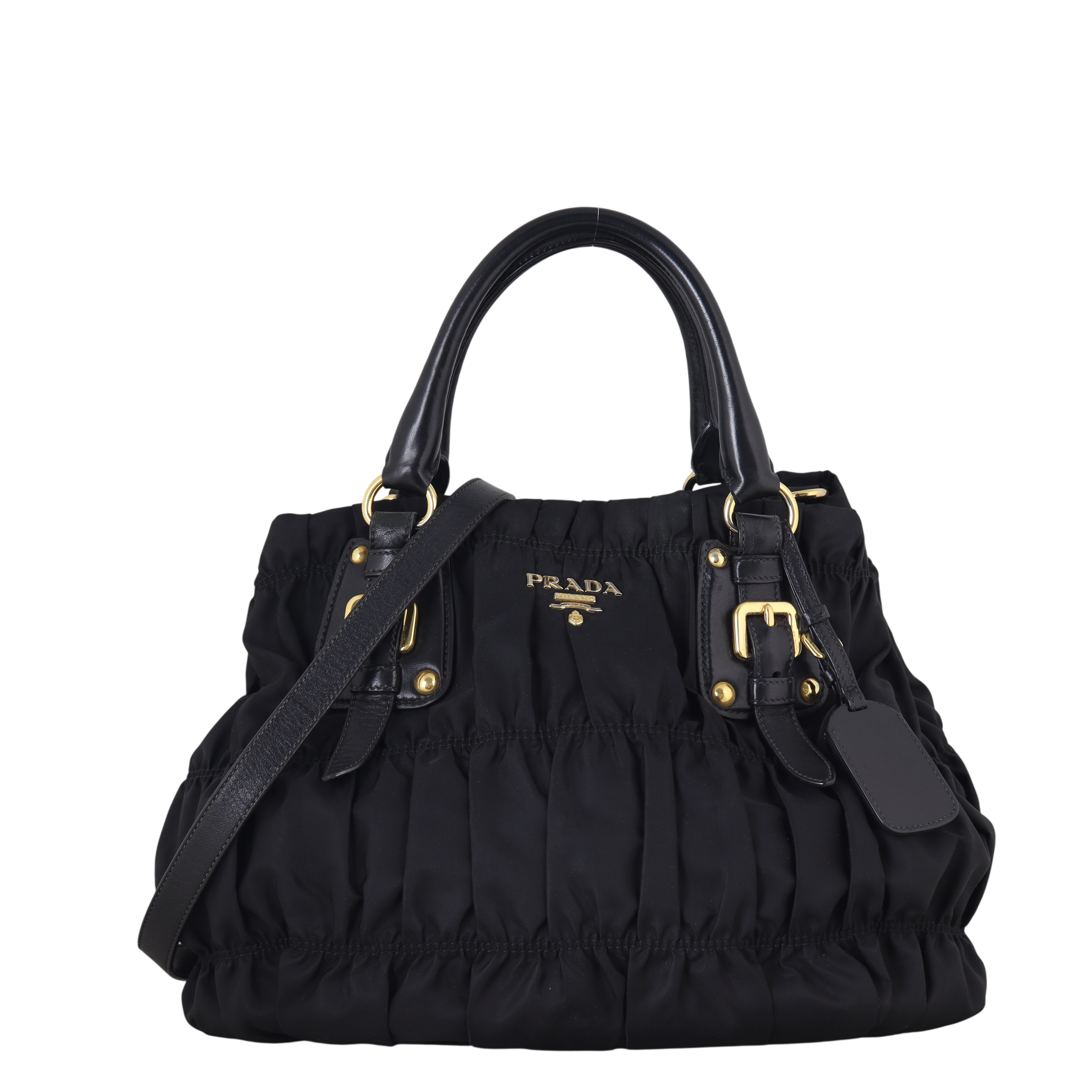 Prada Tessuto Gaufre Tote